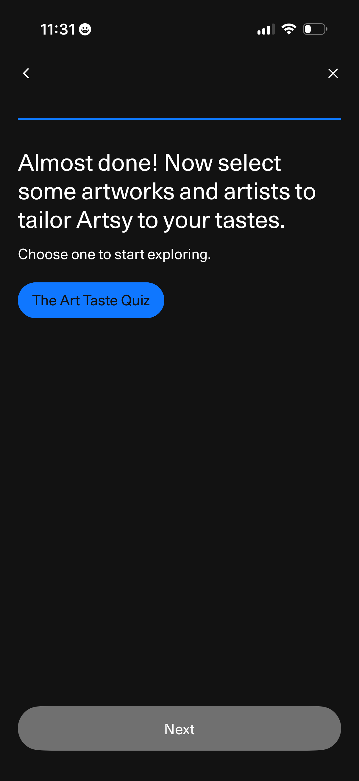 artsy app screenshot 136