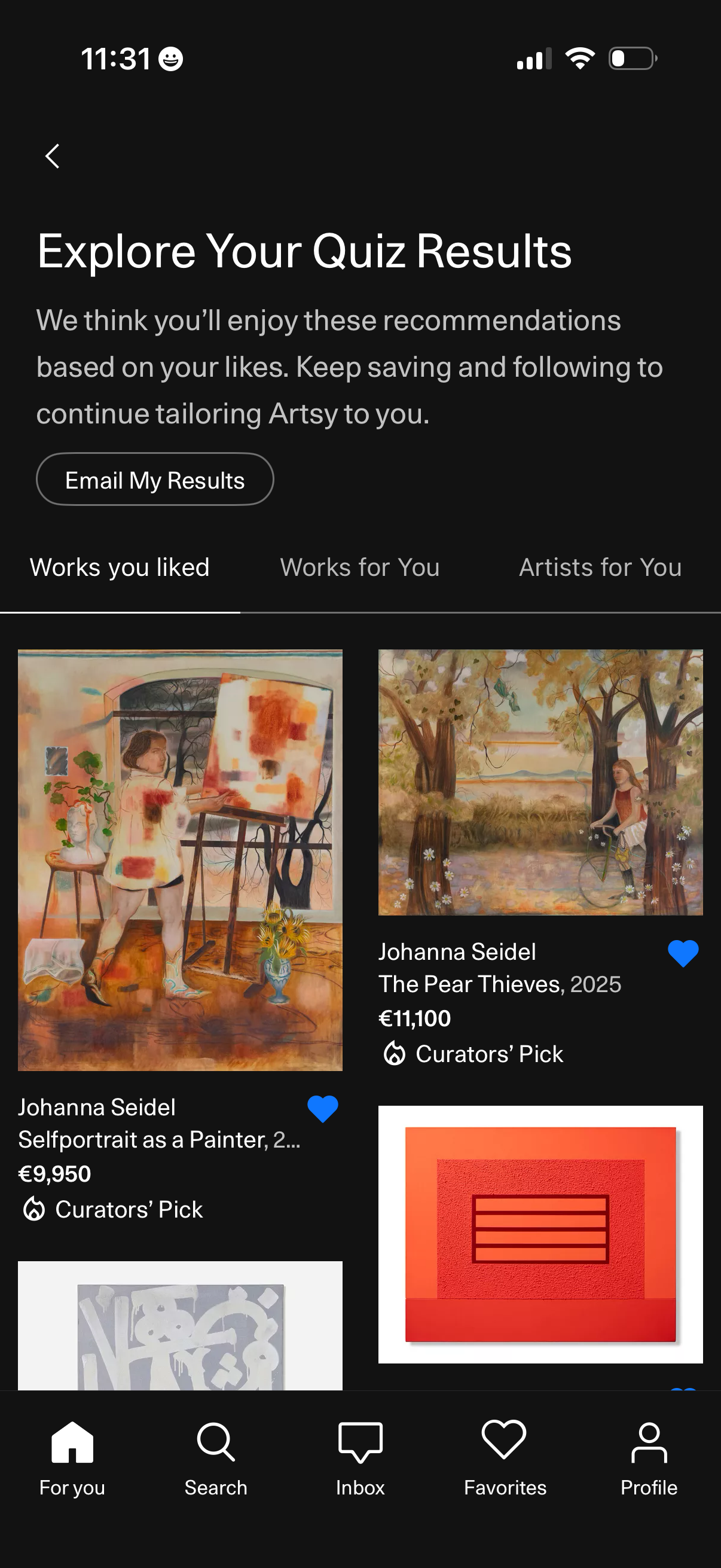artsy app screenshot 113