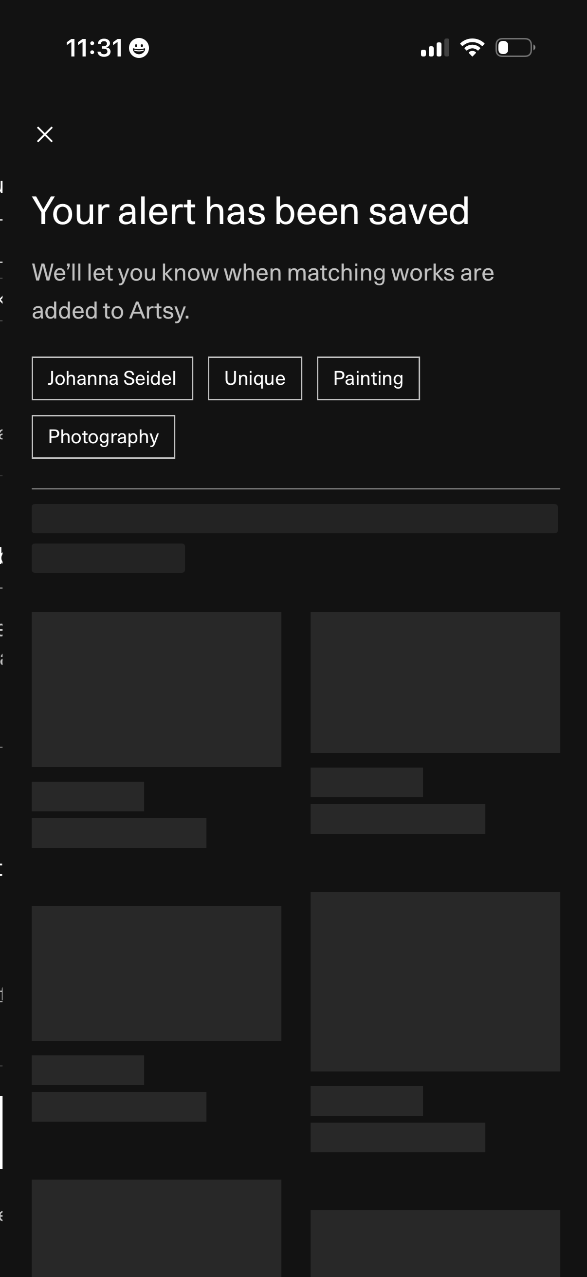 artsy app screenshot 107