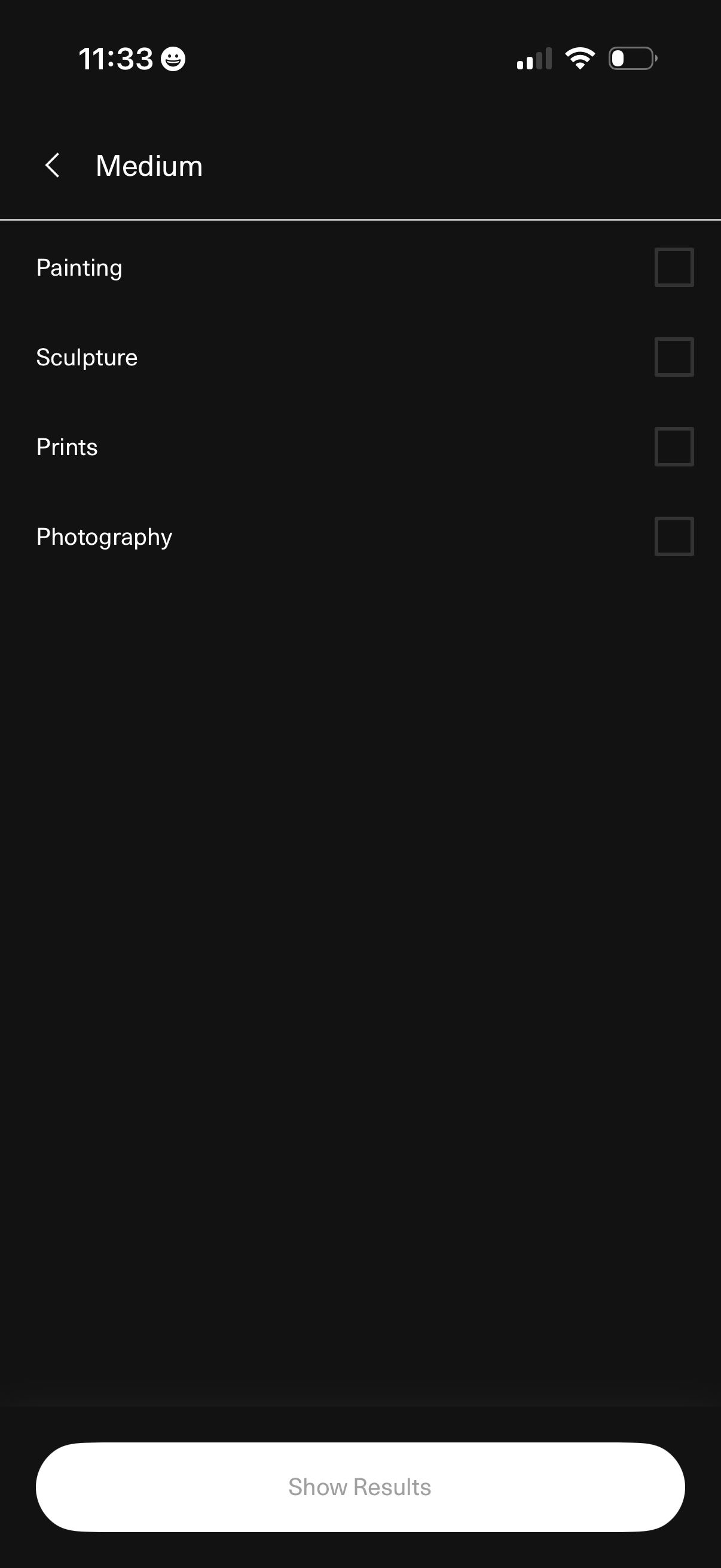 artsy app screenshot 78