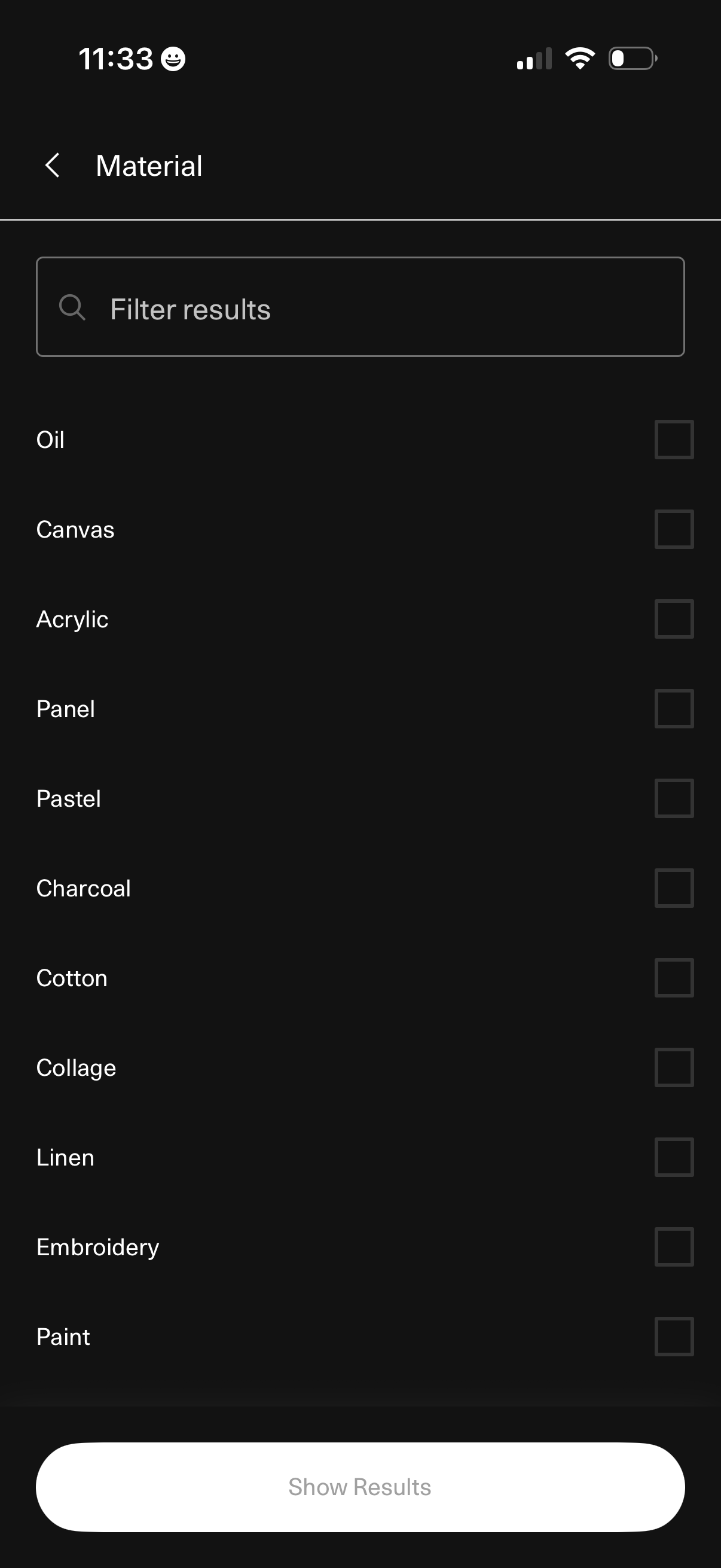 artsy app screenshot 73
