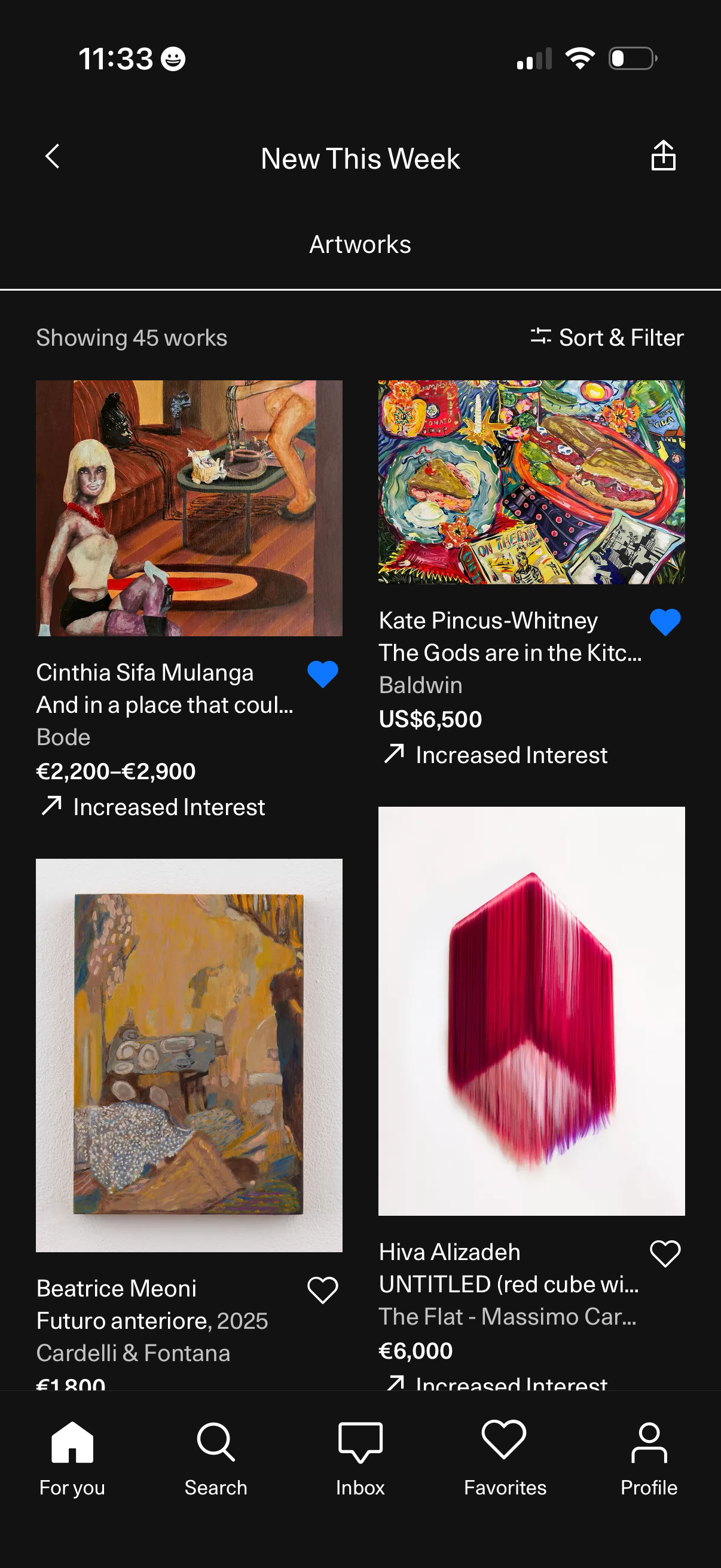 artsy app screenshot 71