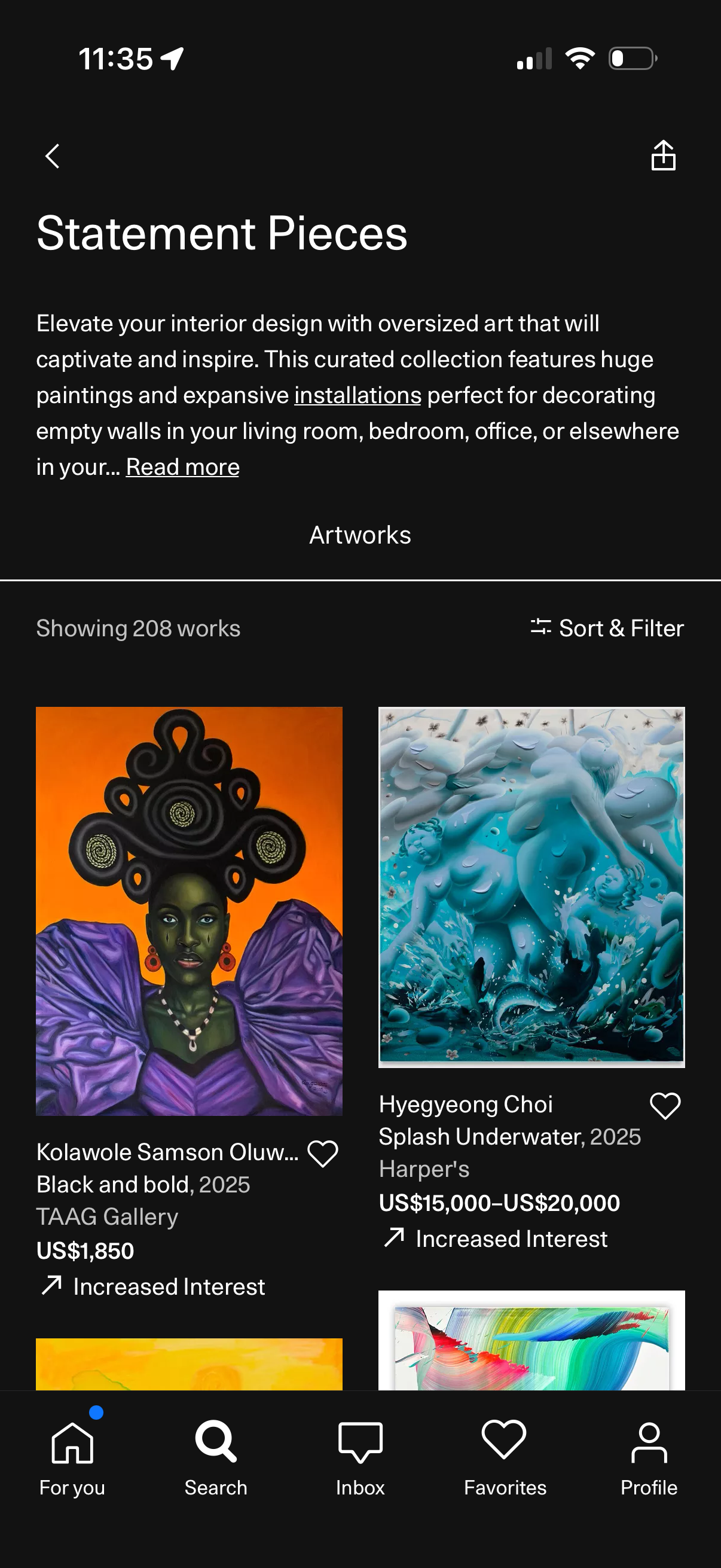 artsy app screenshot 39