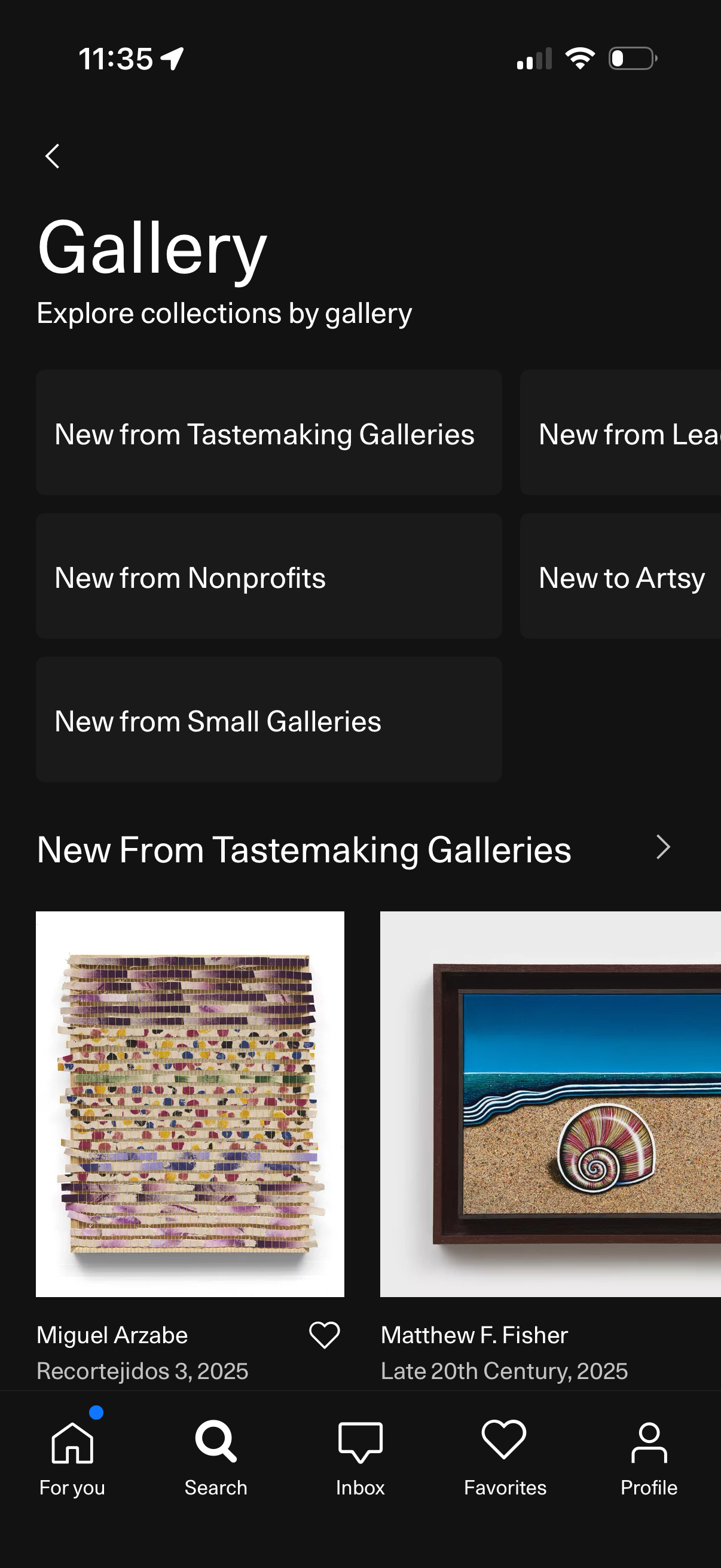 artsy app screenshot 33