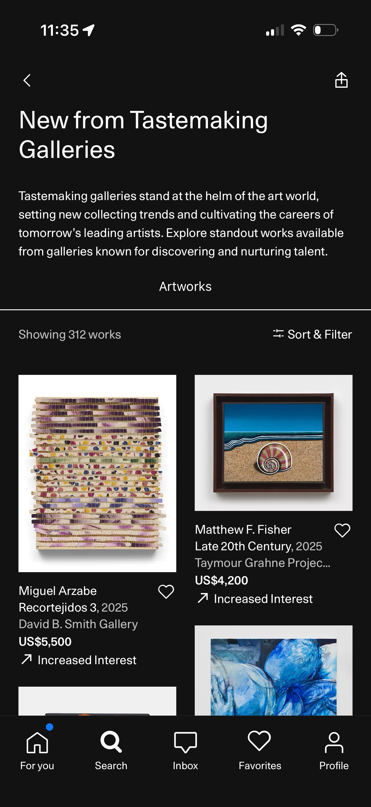 artsy app screenshot 32