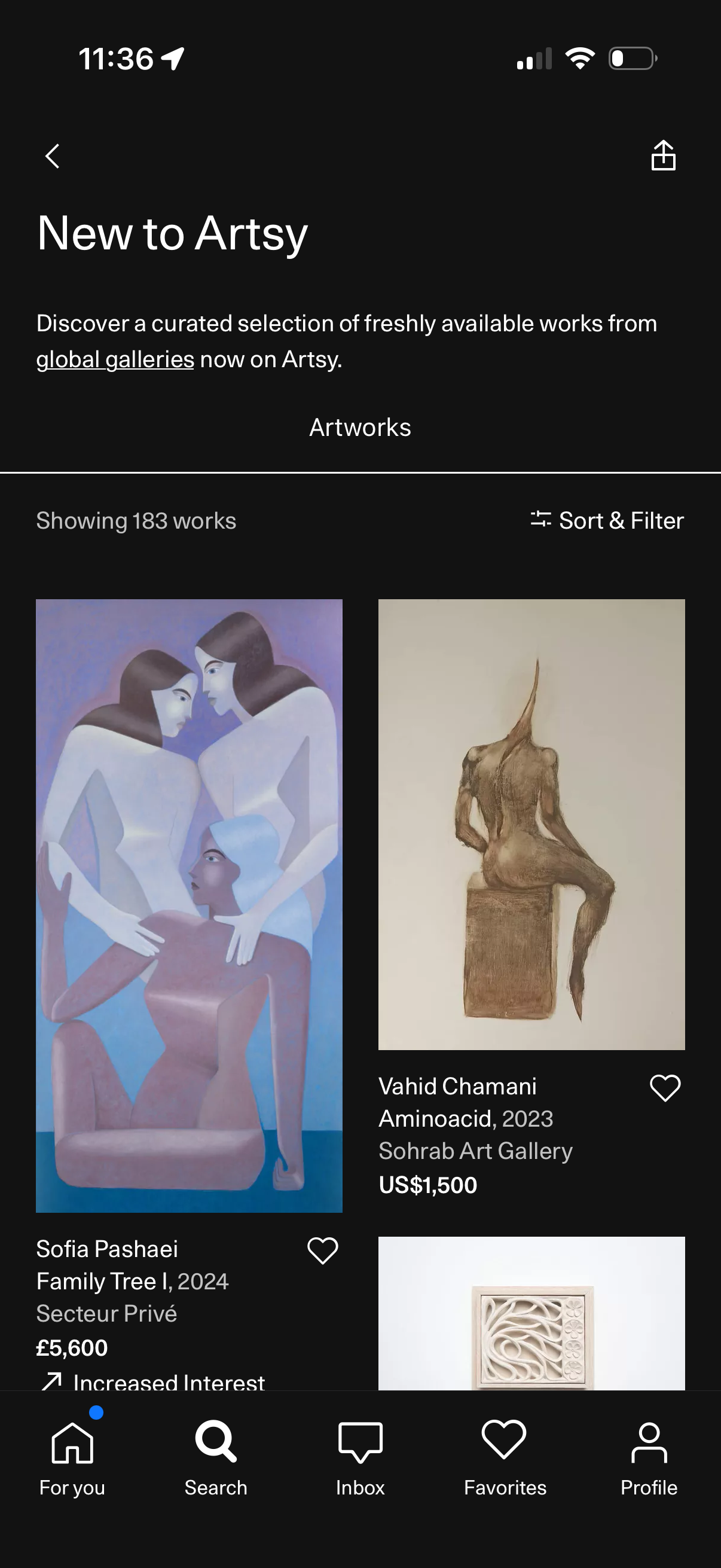 artsy app screenshot 29