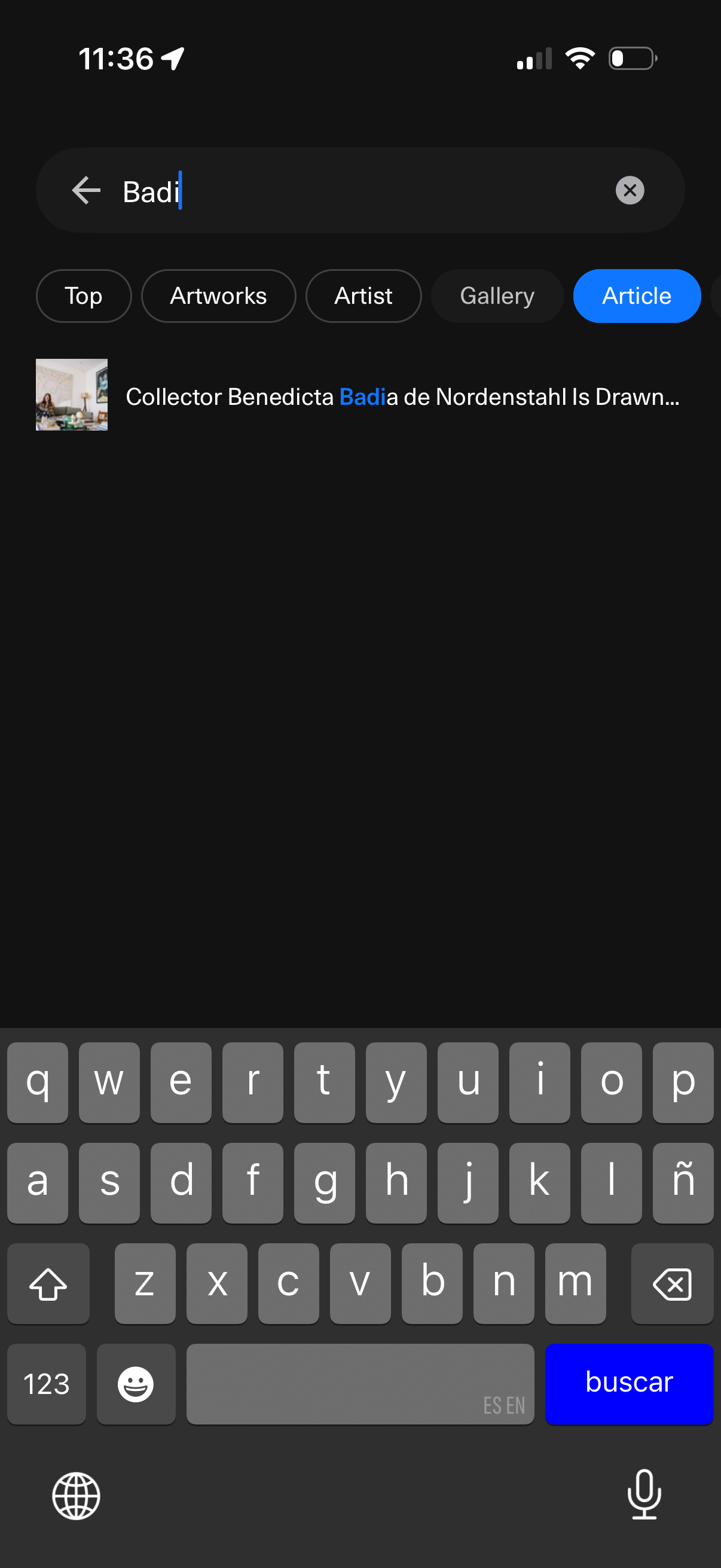 artsy app screenshot 24