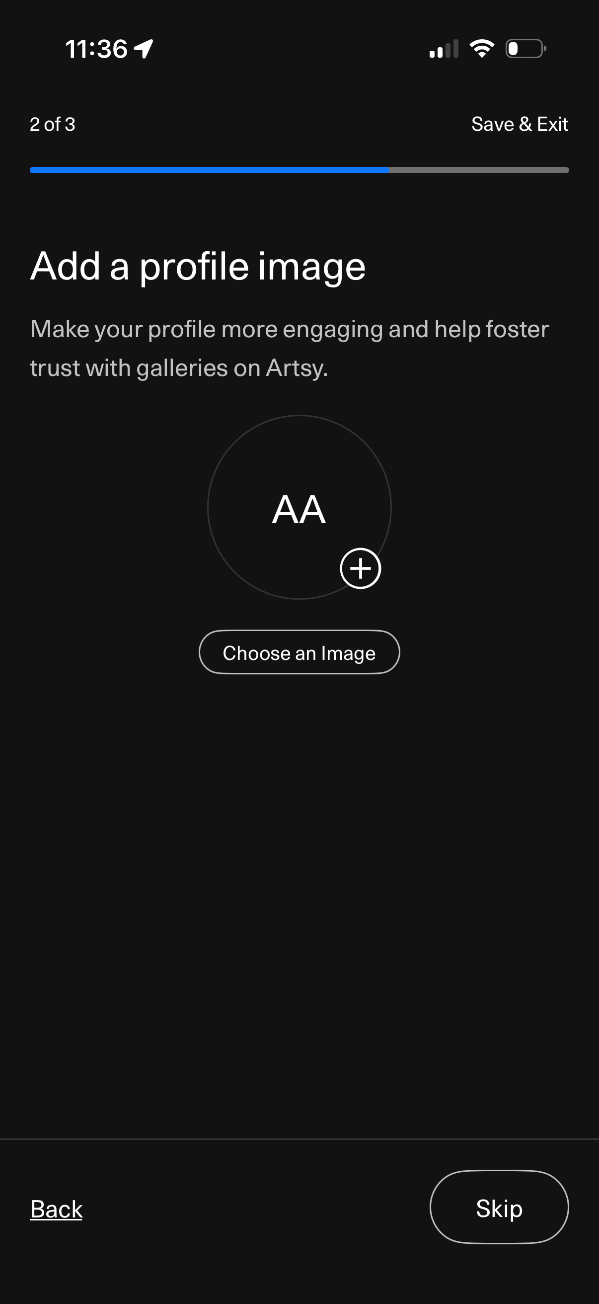 artsy app screenshot 14