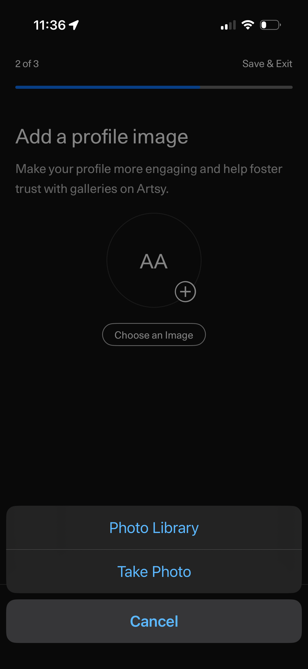 artsy app screenshot 13