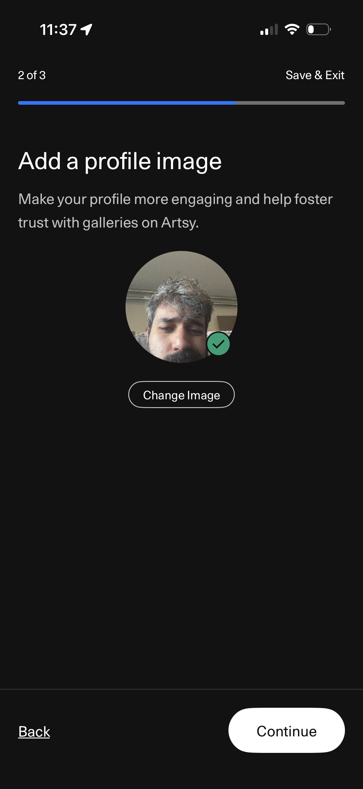 artsy app screenshot 9