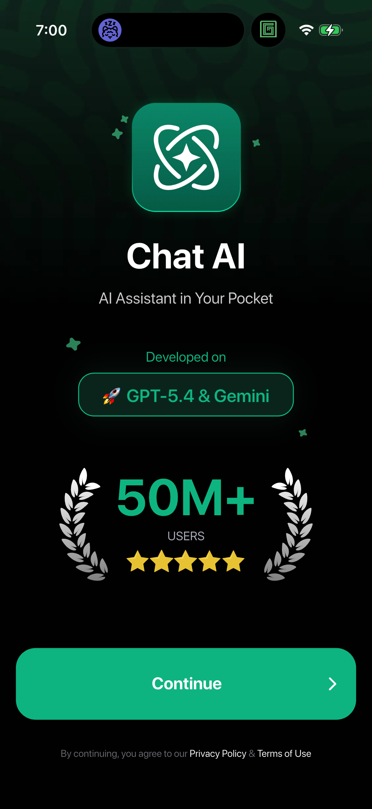 Step 1 of ask-ai Onboarding