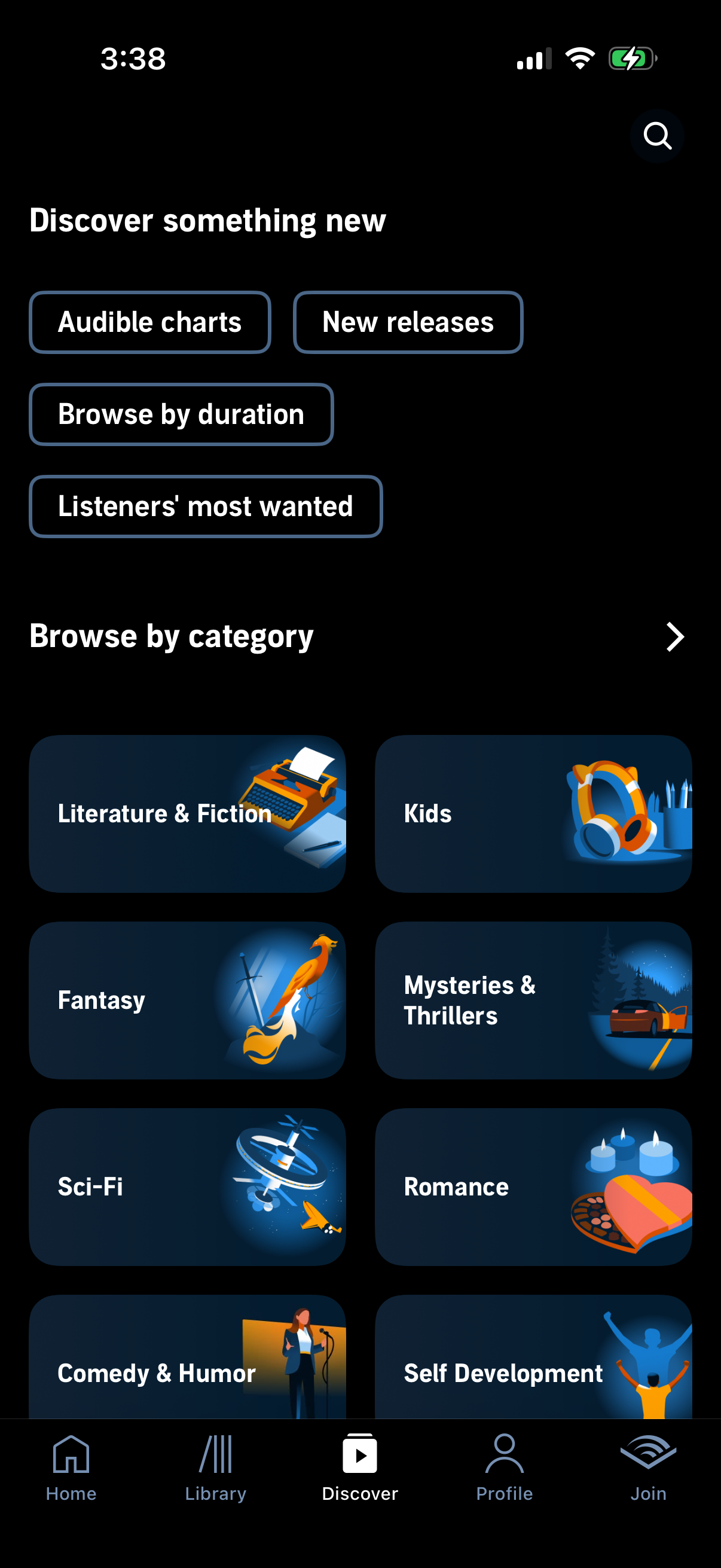 Step 3 of audible Main_tabs
