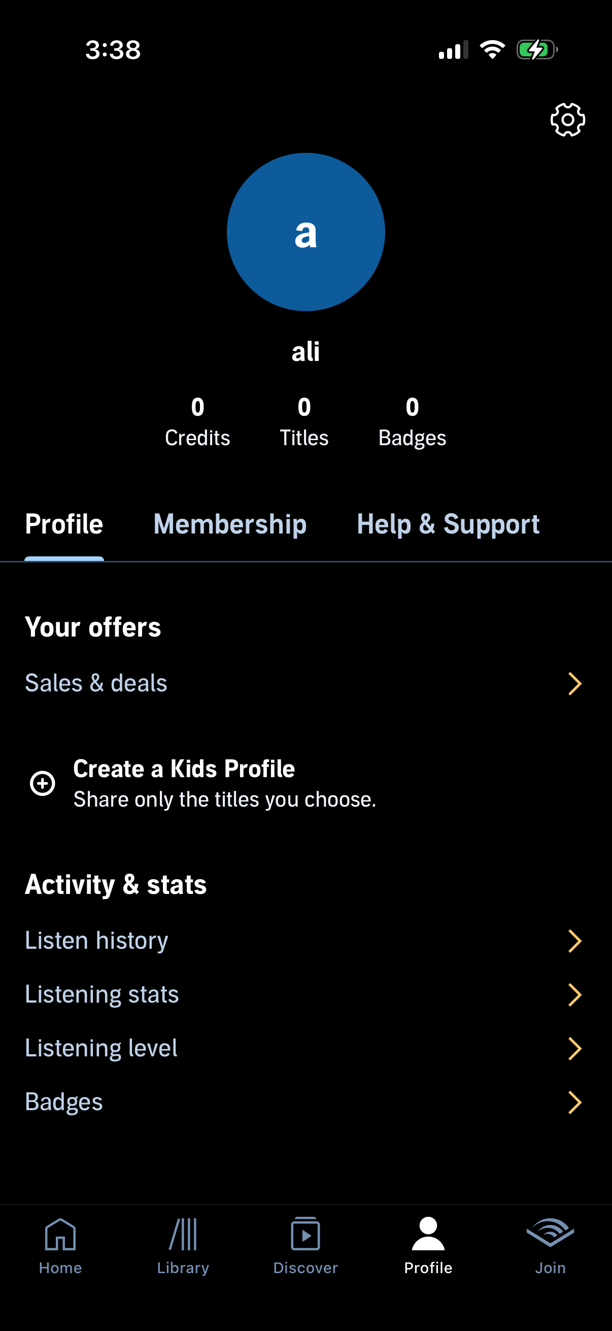 Step 4 of audible Main_tabs