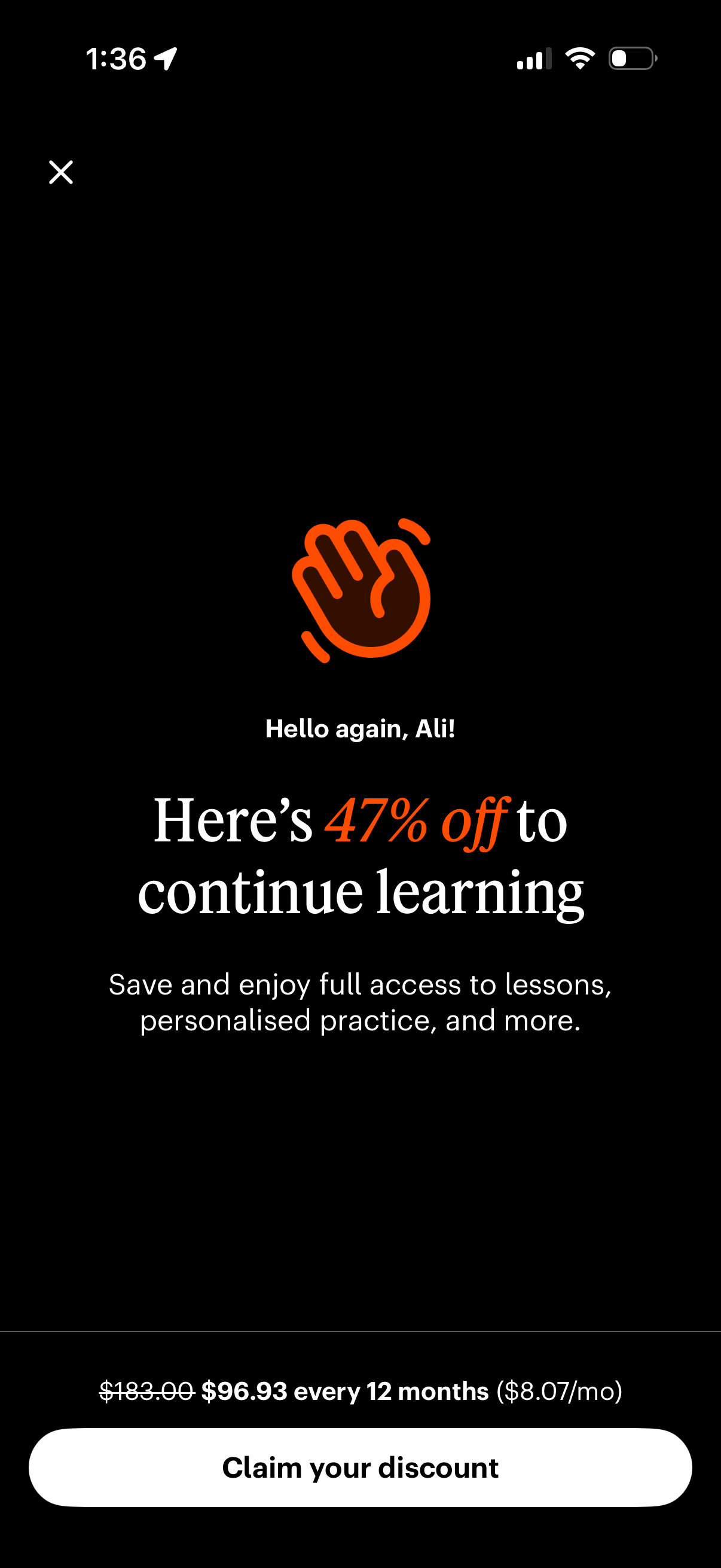 babbel app screenshot 3