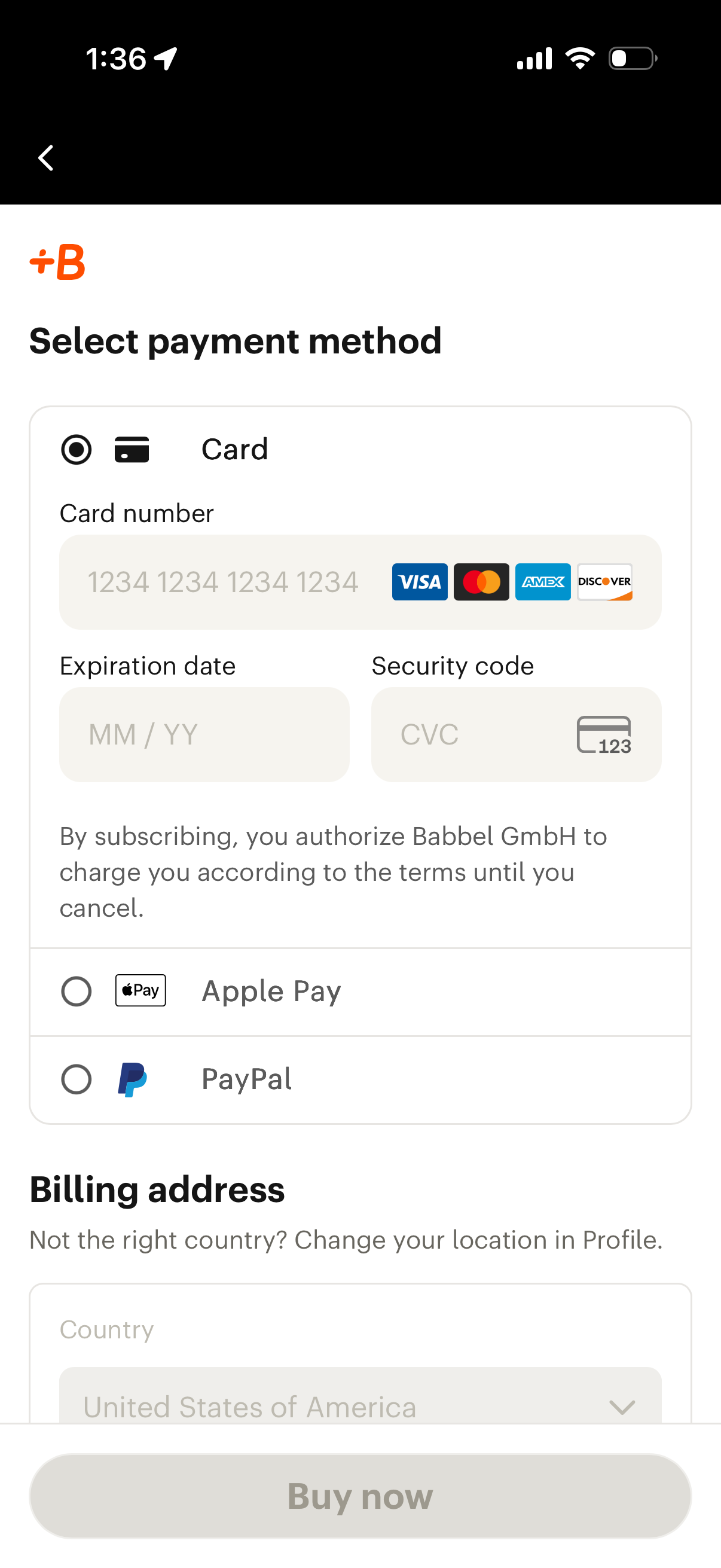 babbel app screenshot 1