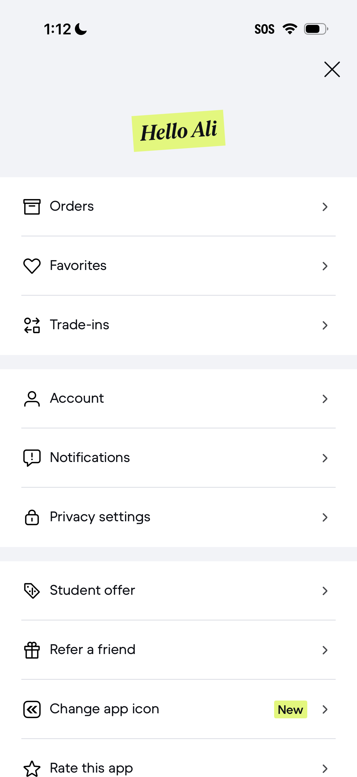 backmarket app screenshot 1