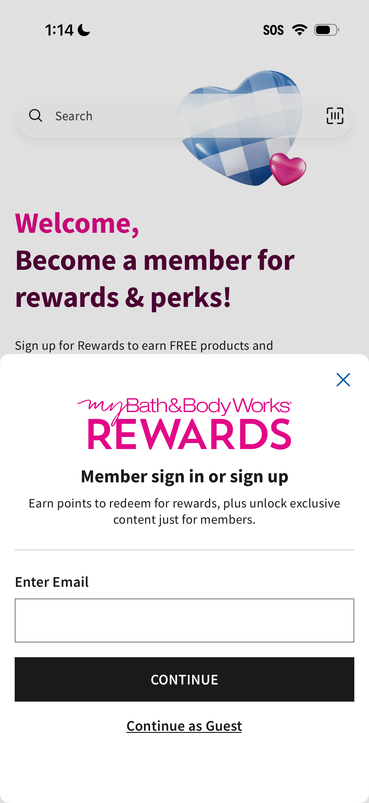 bath-and-body-works app screenshot 3