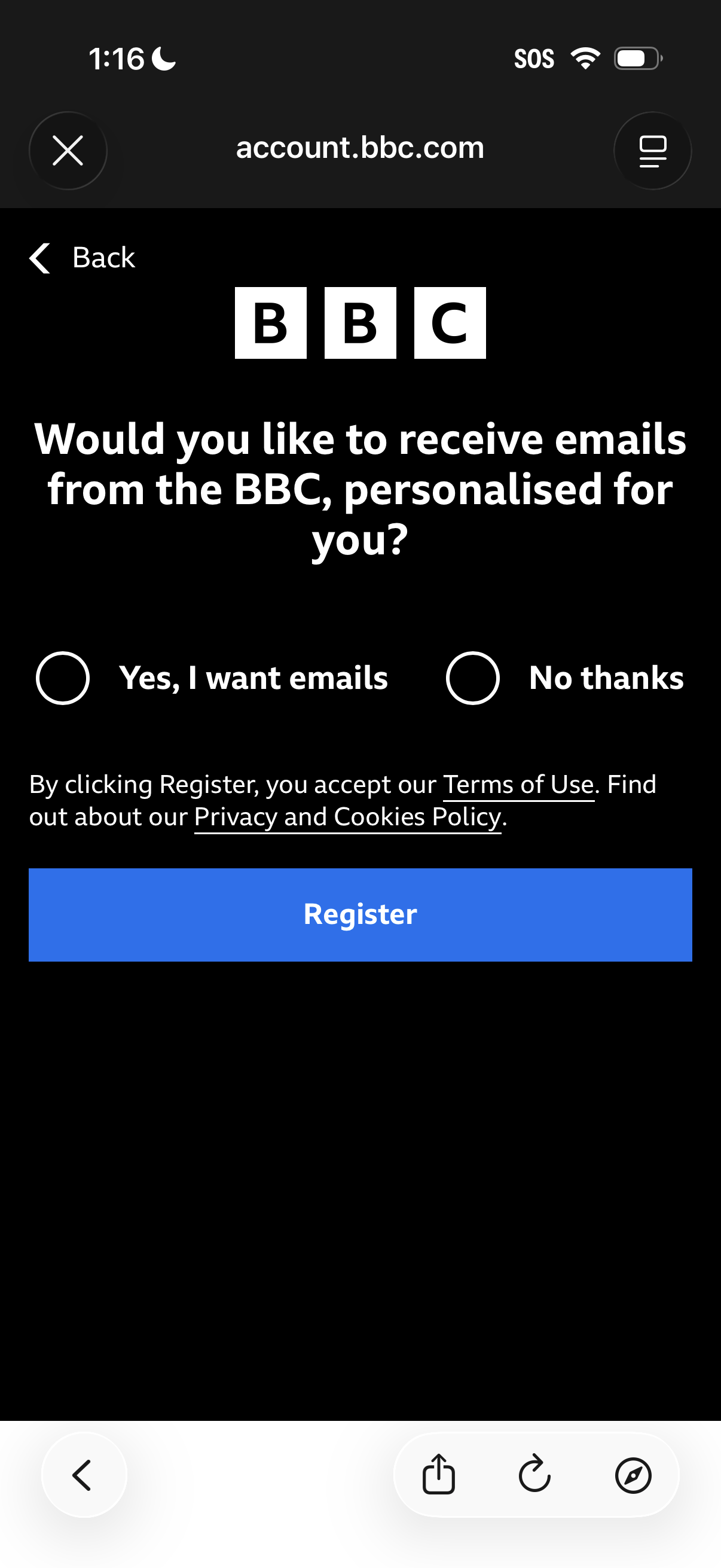 bbc app screenshot 4