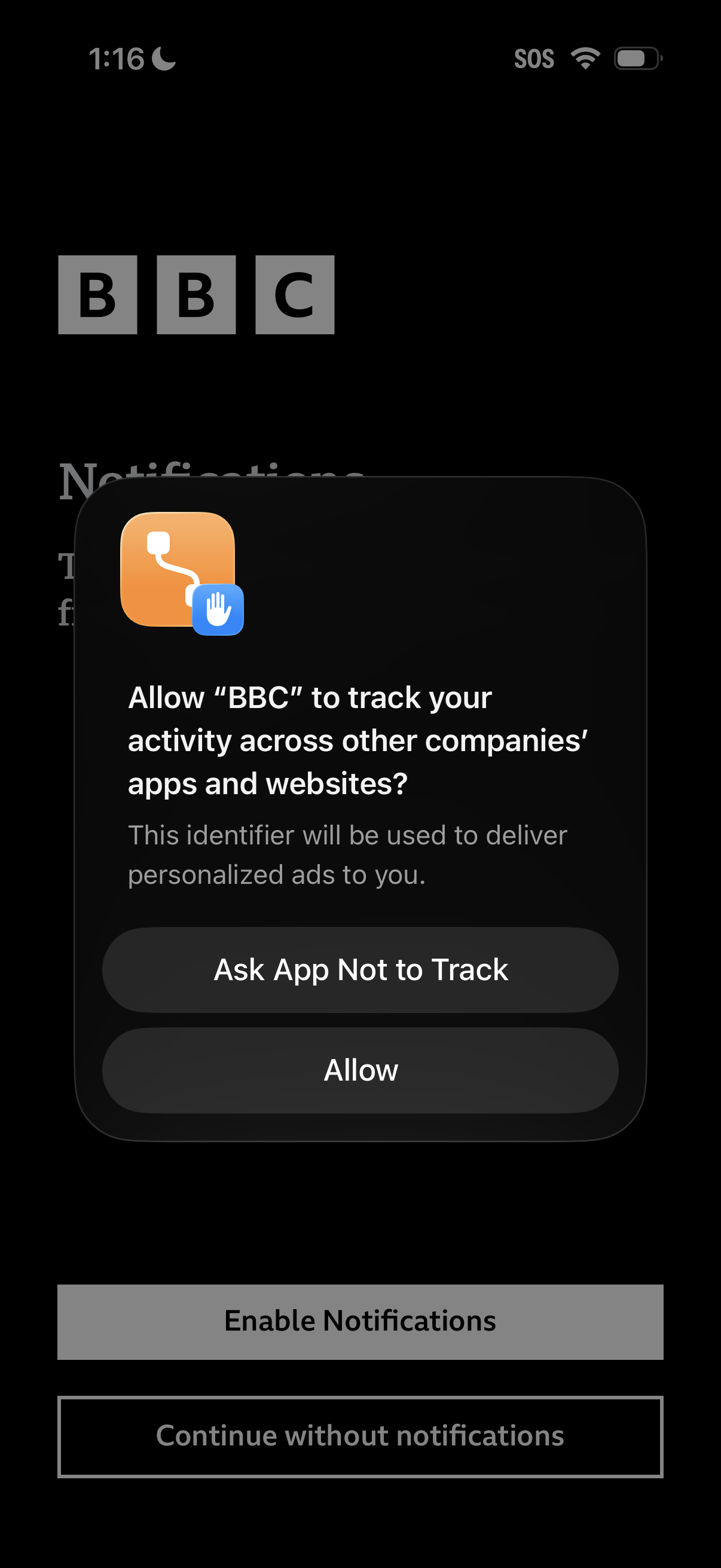 bbc app screenshot 2