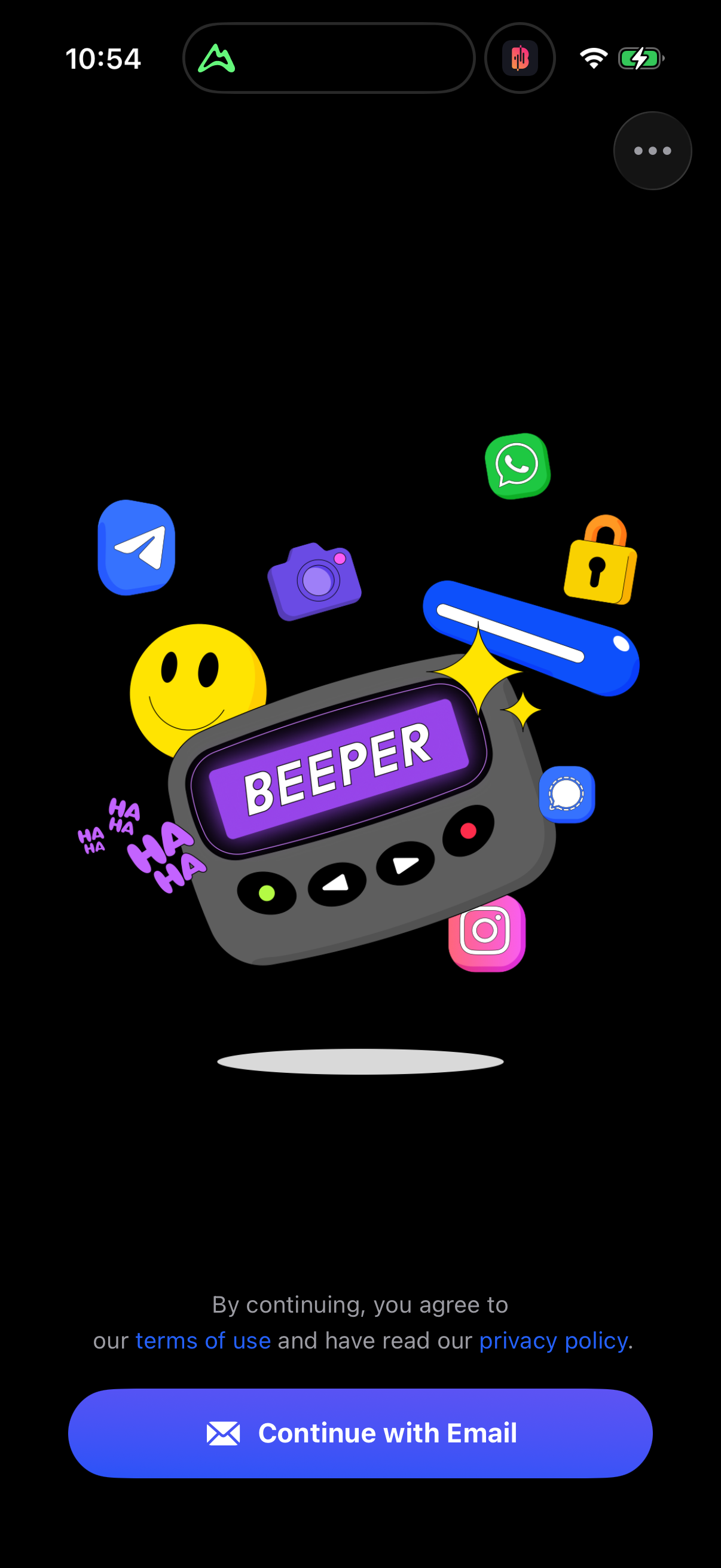 Step 1 of beeper Main_tabs
