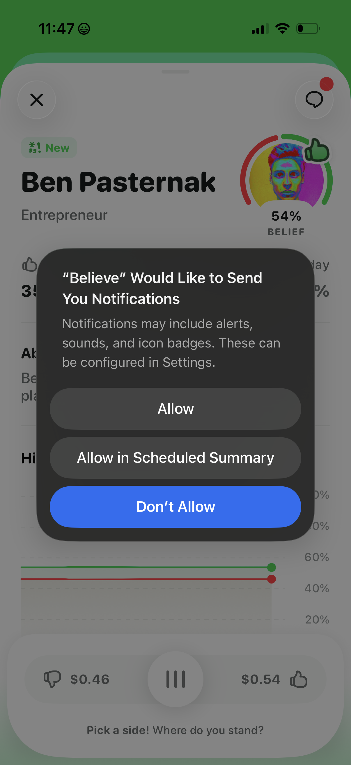 believe app screenshot 13