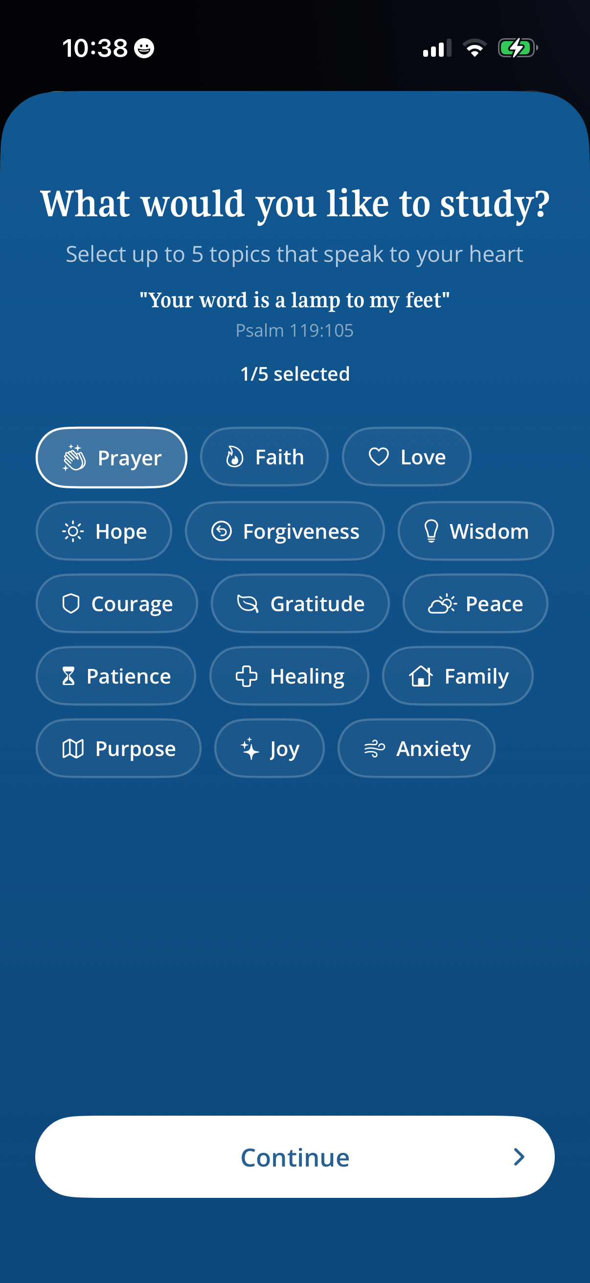 Step 3 of Bible Chat Personal Study Plan