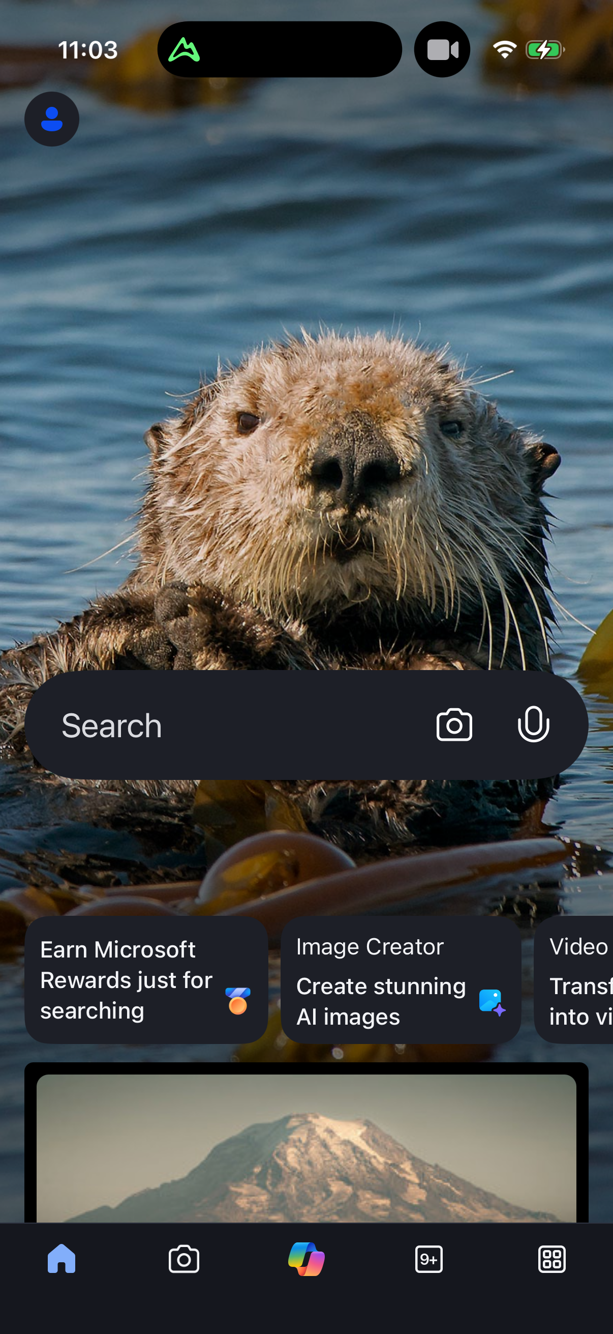 Step 1 of bing Main_tabs