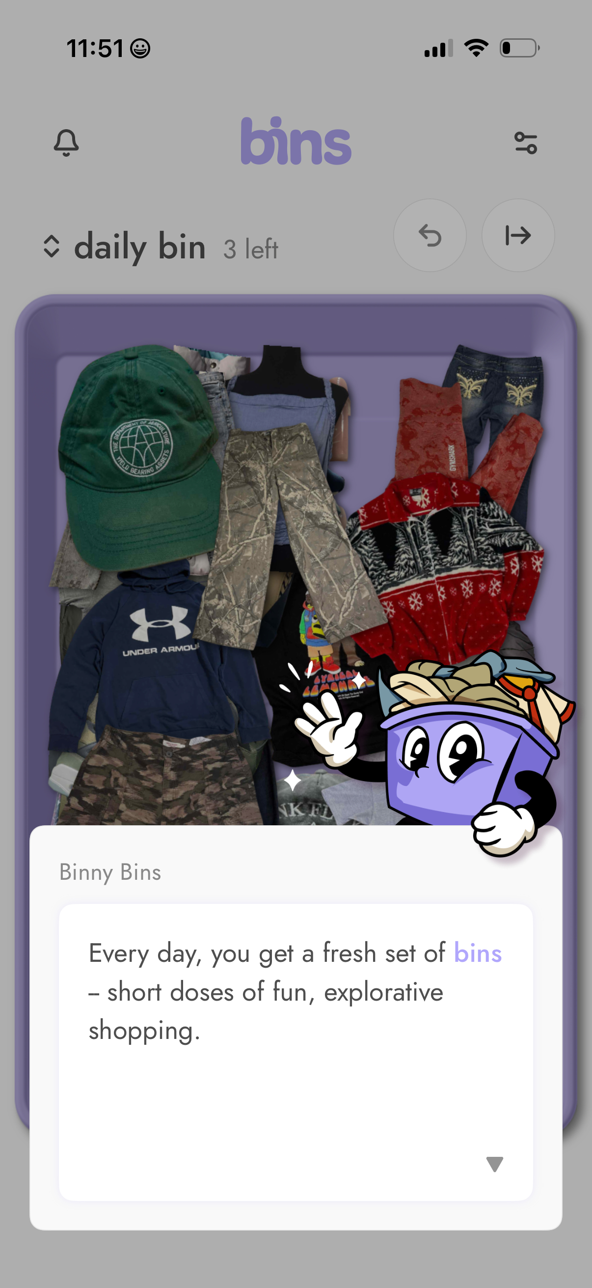 bins app screenshot 62