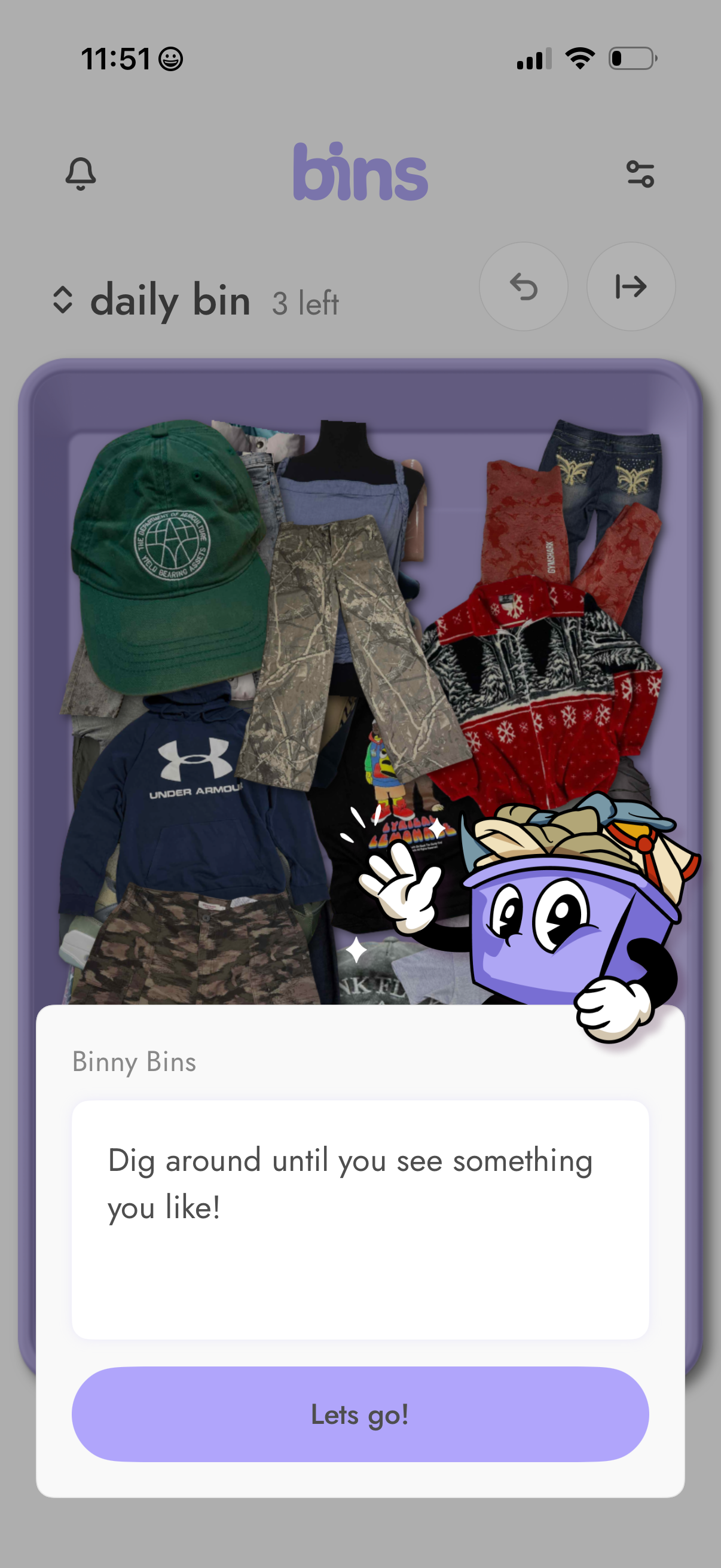 bins app screenshot 61