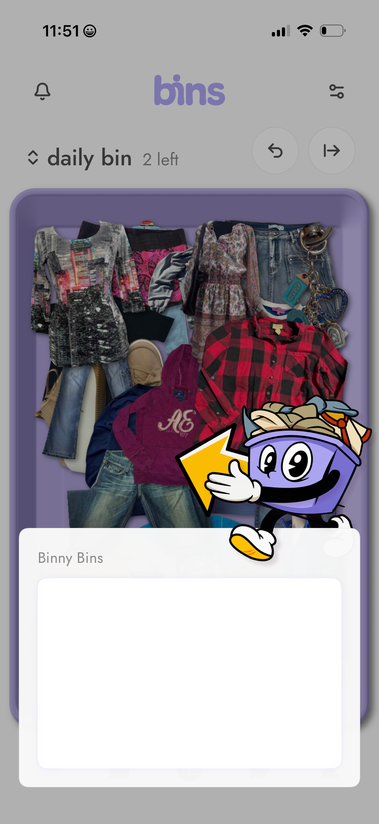 bins app screenshot 55