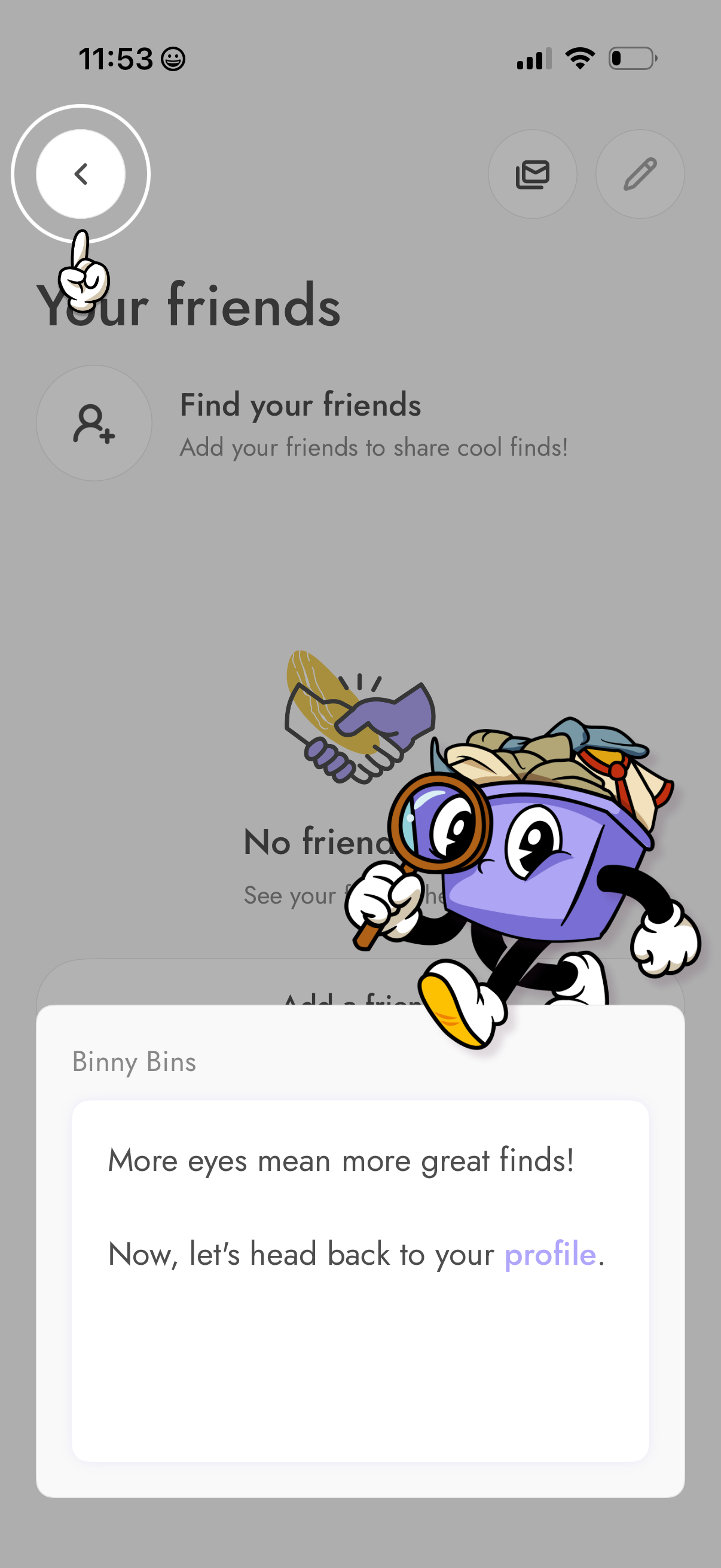 bins app screenshot 21