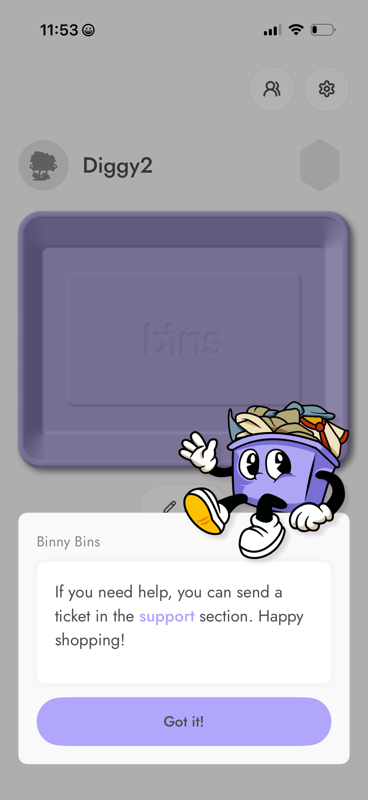 bins app screenshot 19