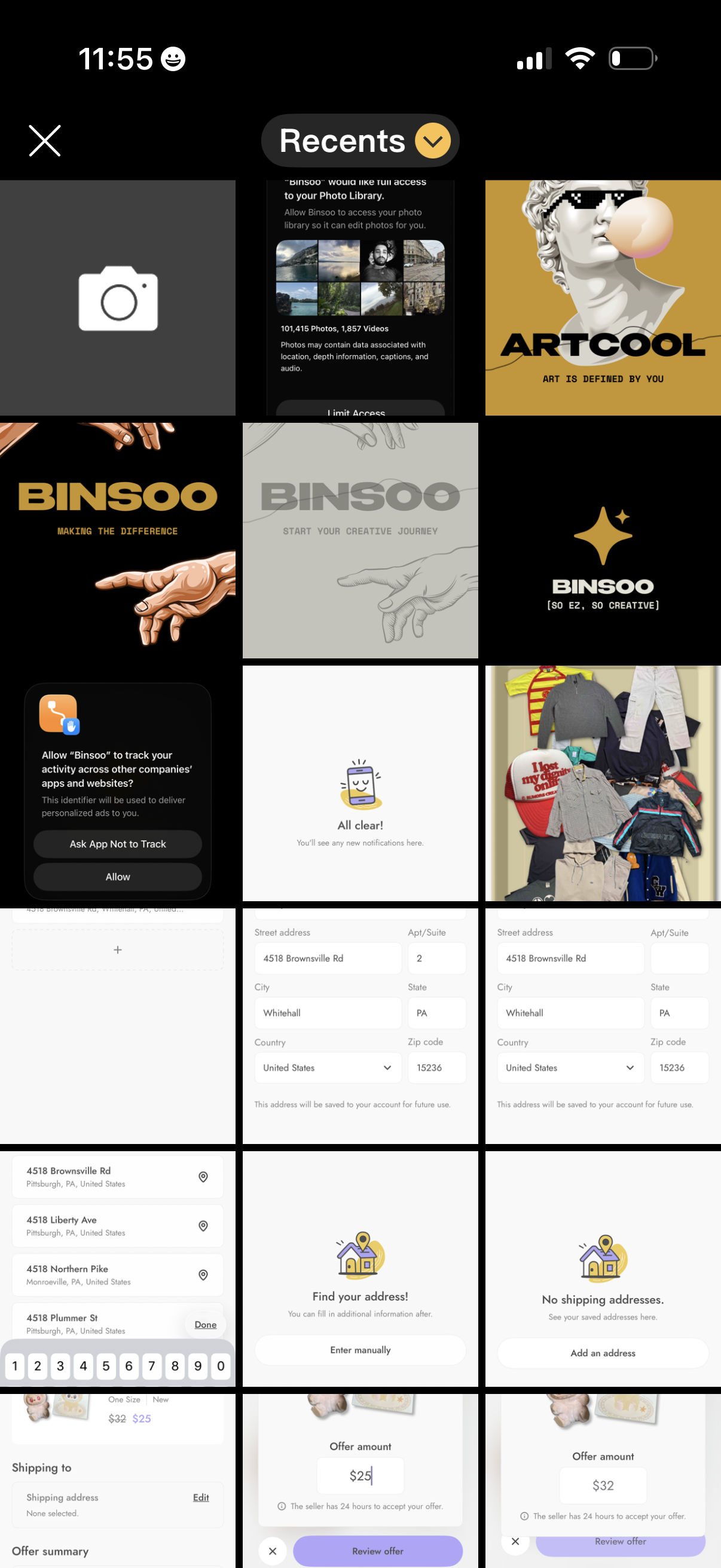 binsoo app screenshot 36