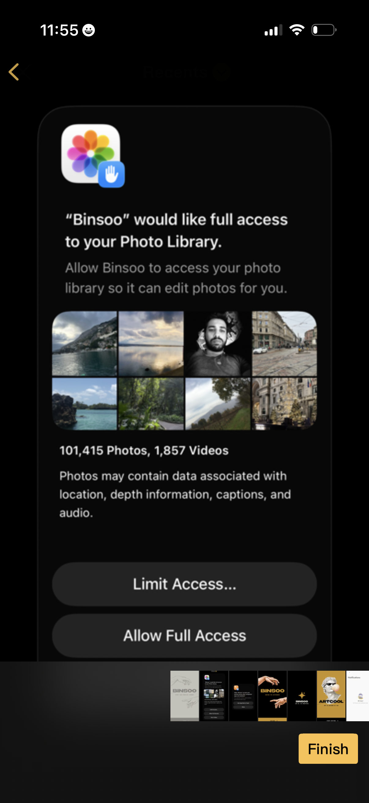 binsoo app screenshot 35