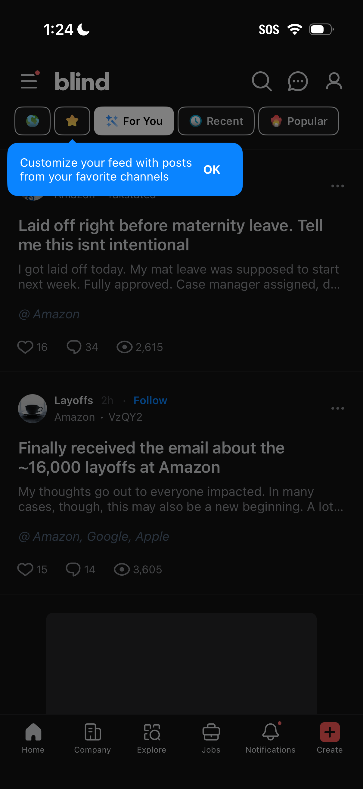 blind app screenshot 2