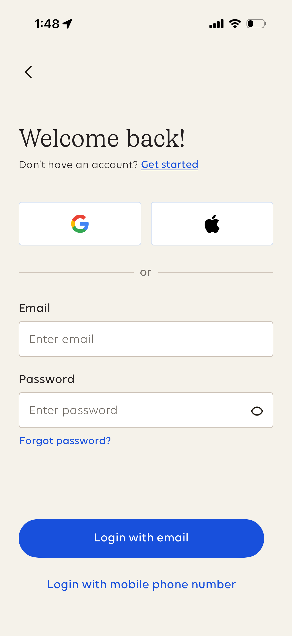 blue-apron app screenshot 2