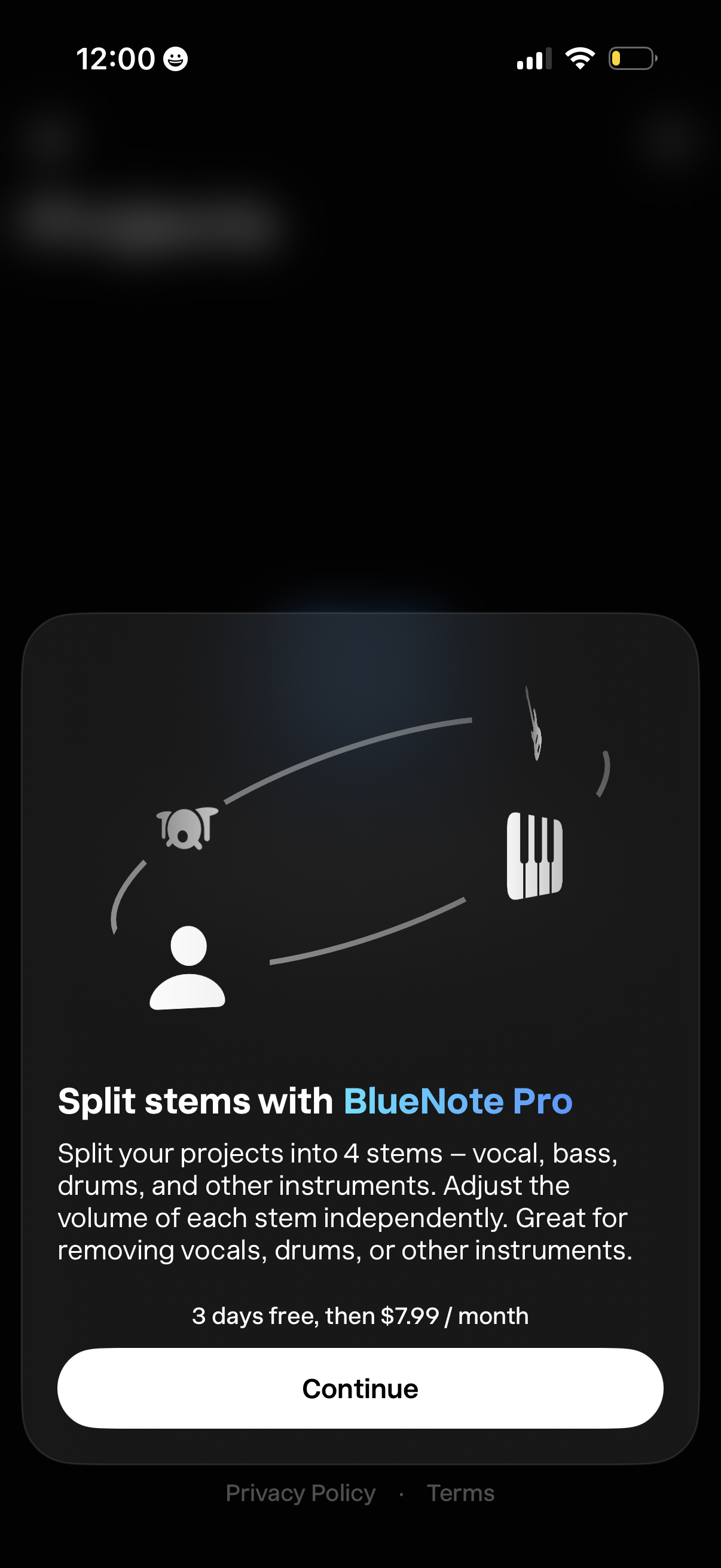 bluenote app screenshot 17