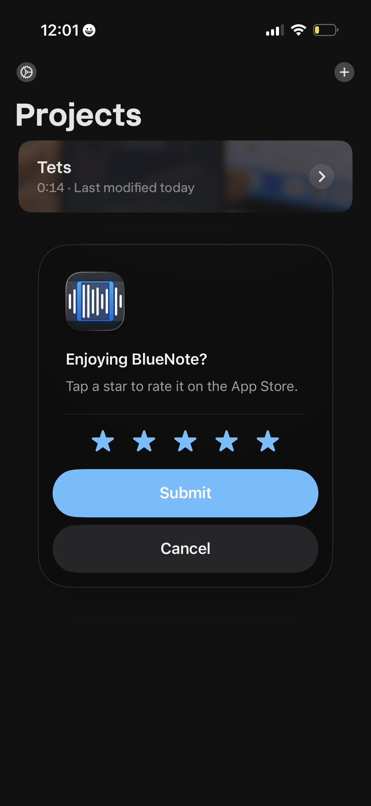 bluenote app screenshot 5