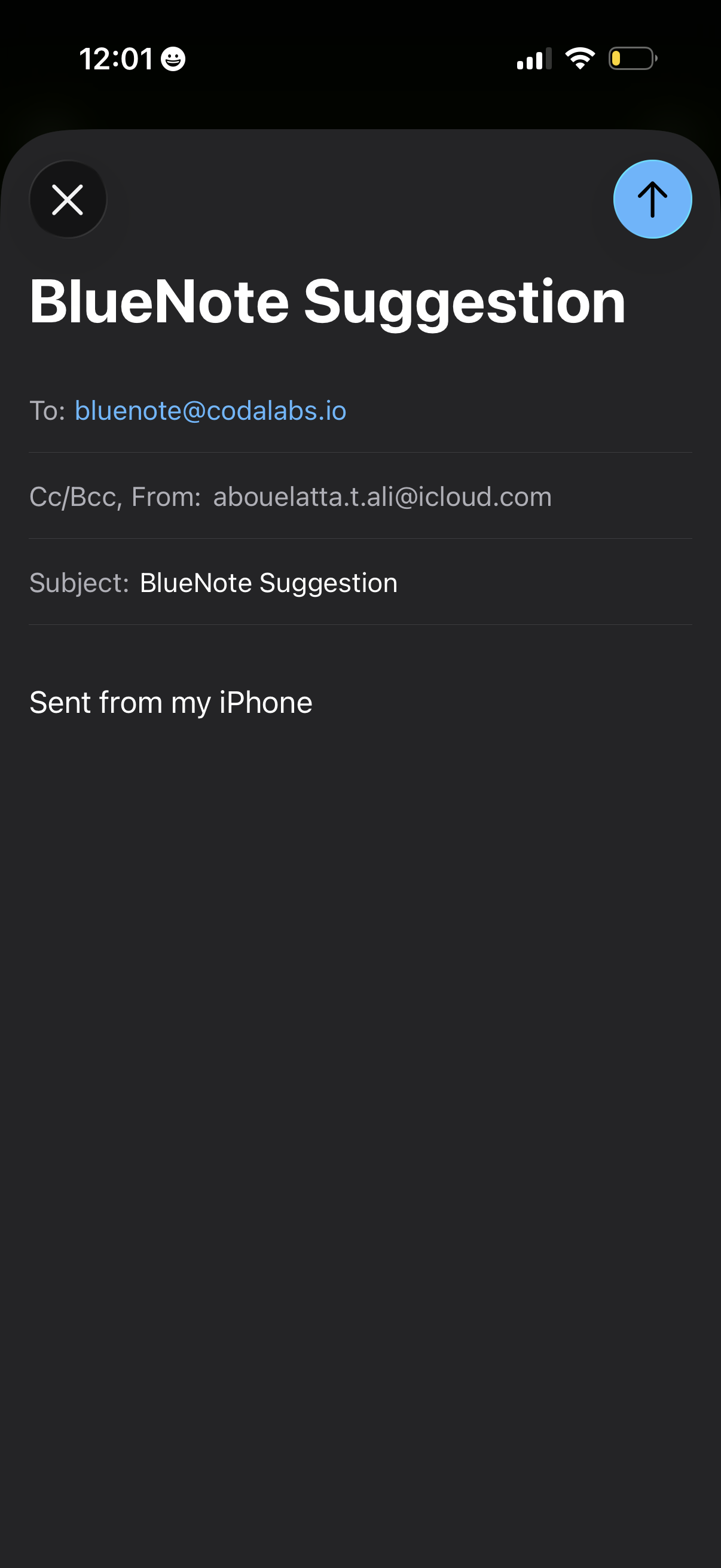 bluenote app screenshot 1