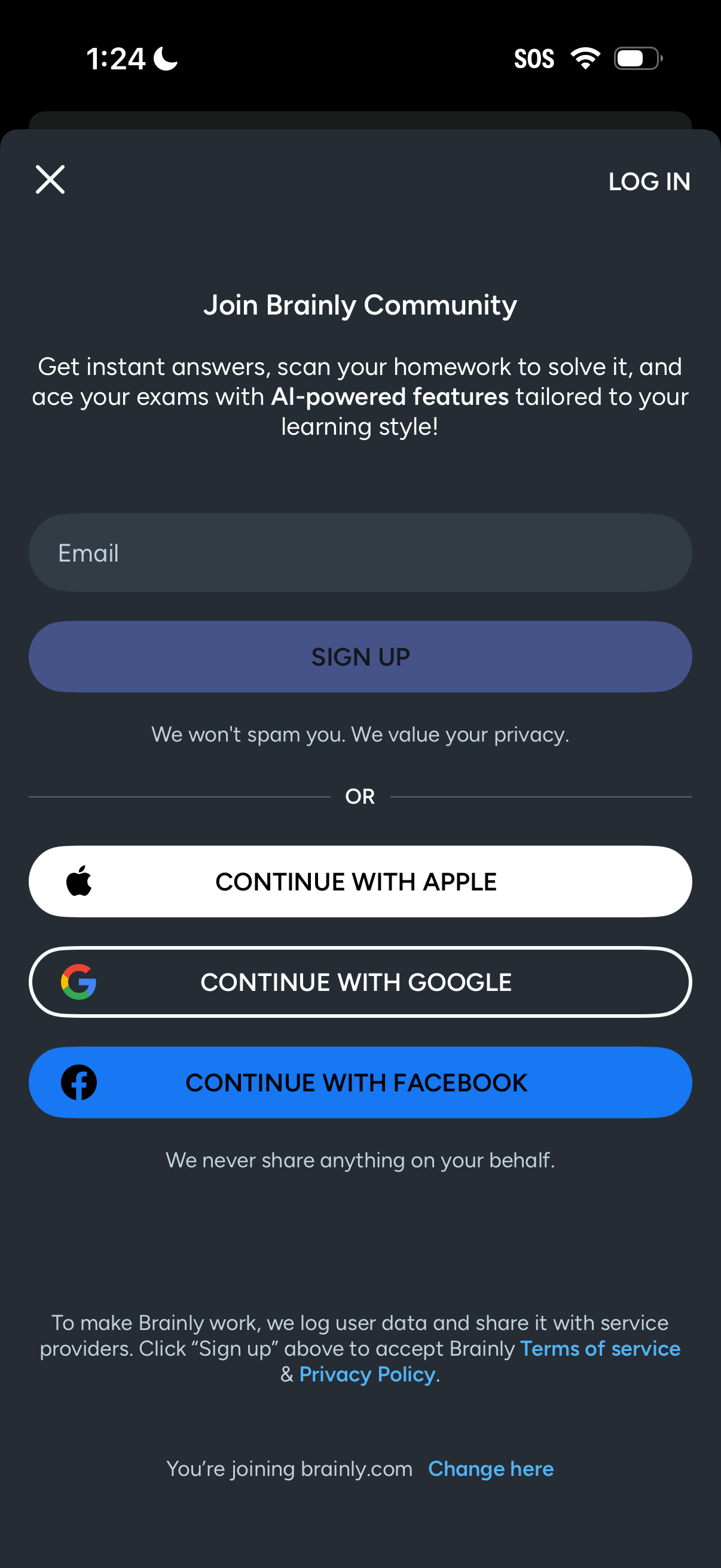 brainly app screenshot 10