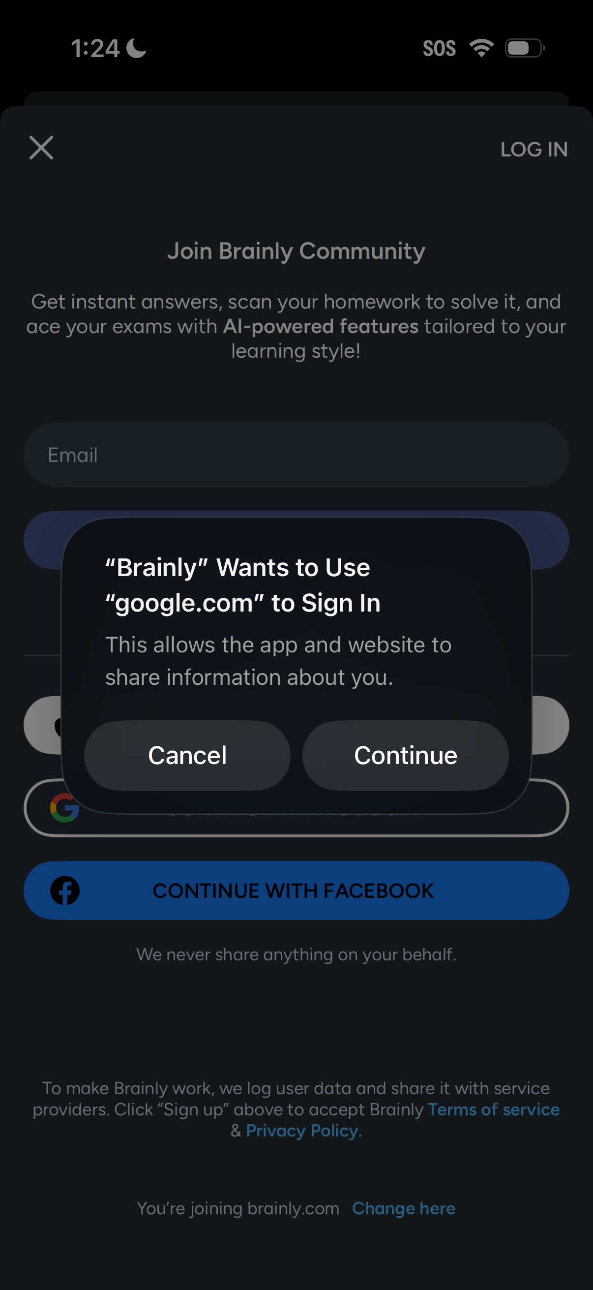 brainly app screenshot 9