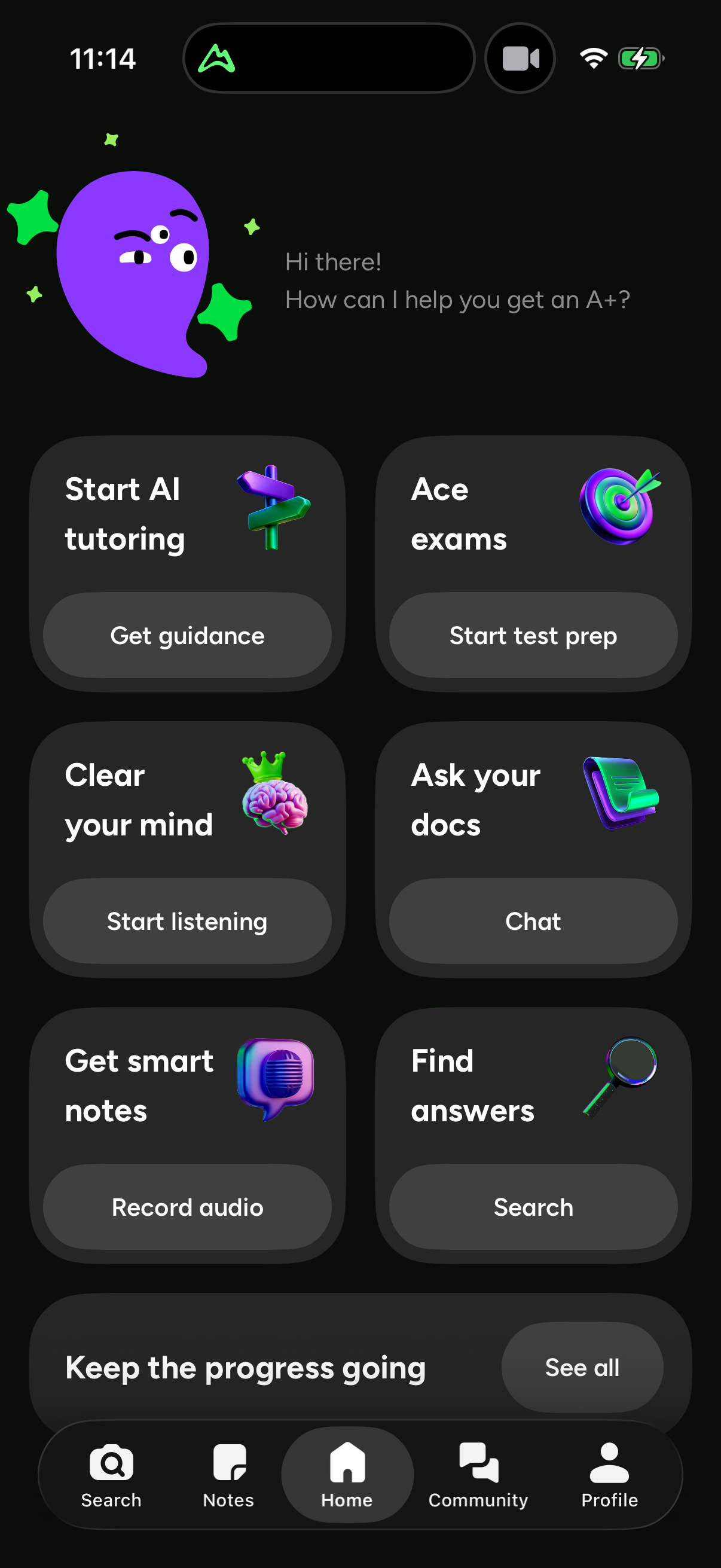 Step 3 of brainly Main_tabs