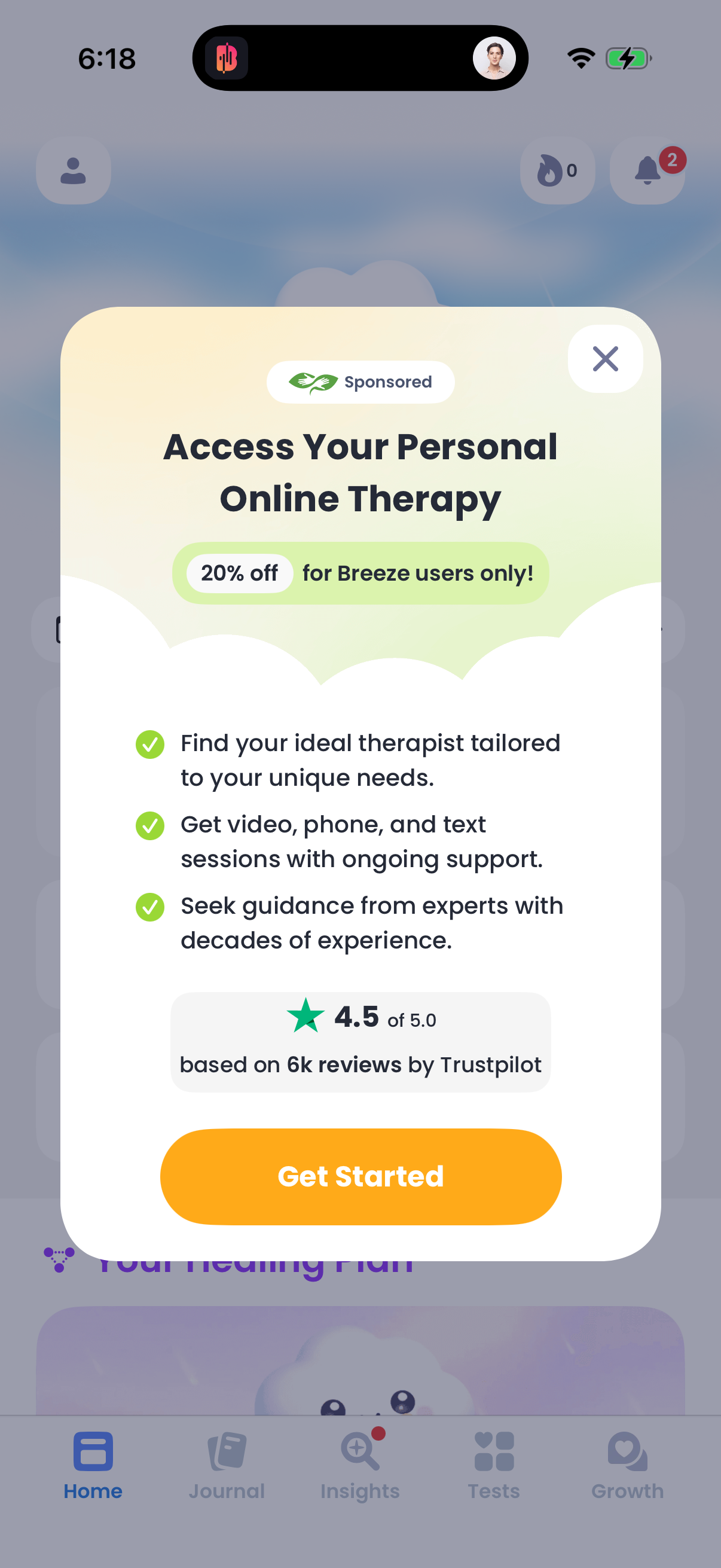 breeze app screenshot 2