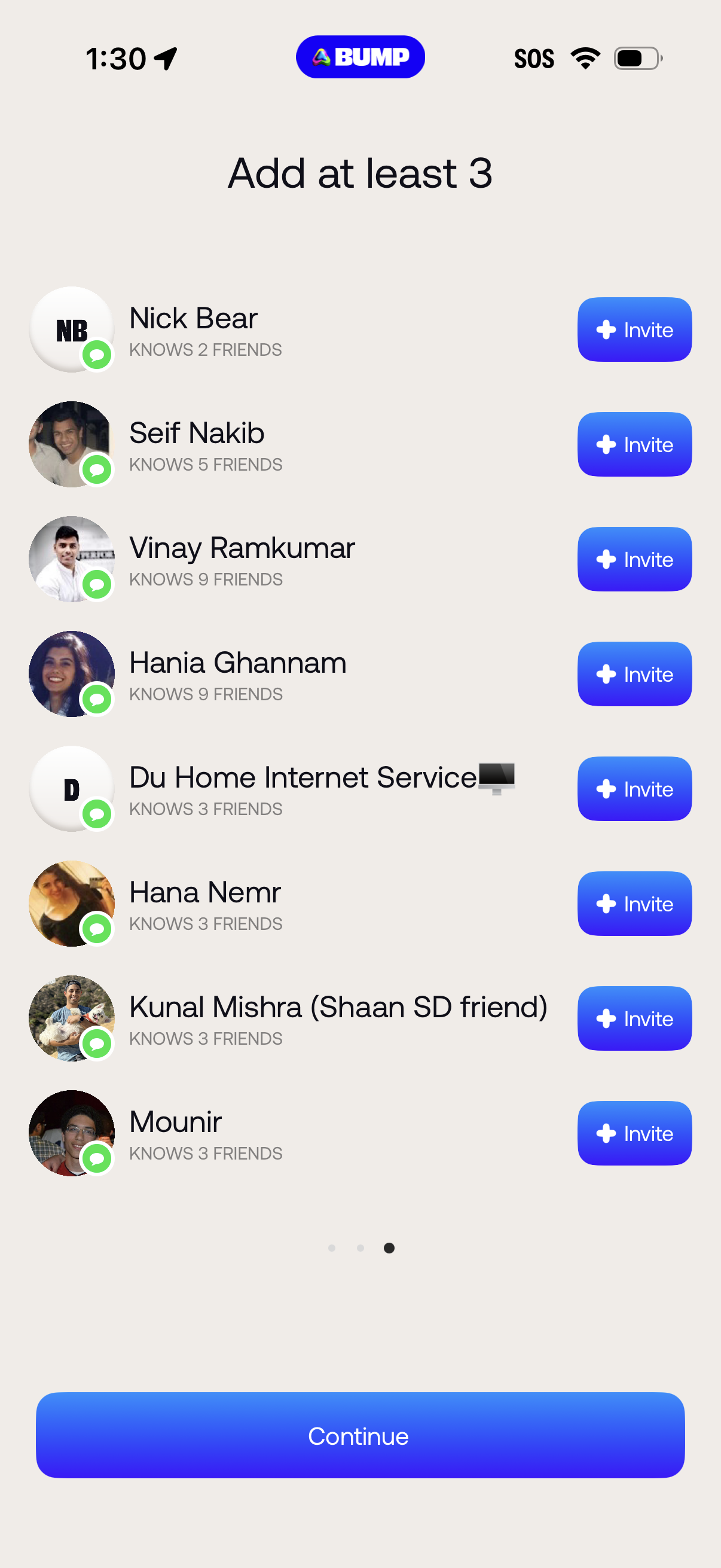 bump app screenshot 8