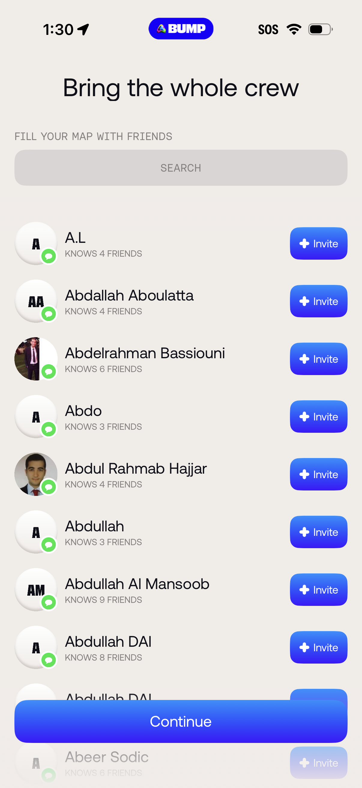 bump app screenshot 7