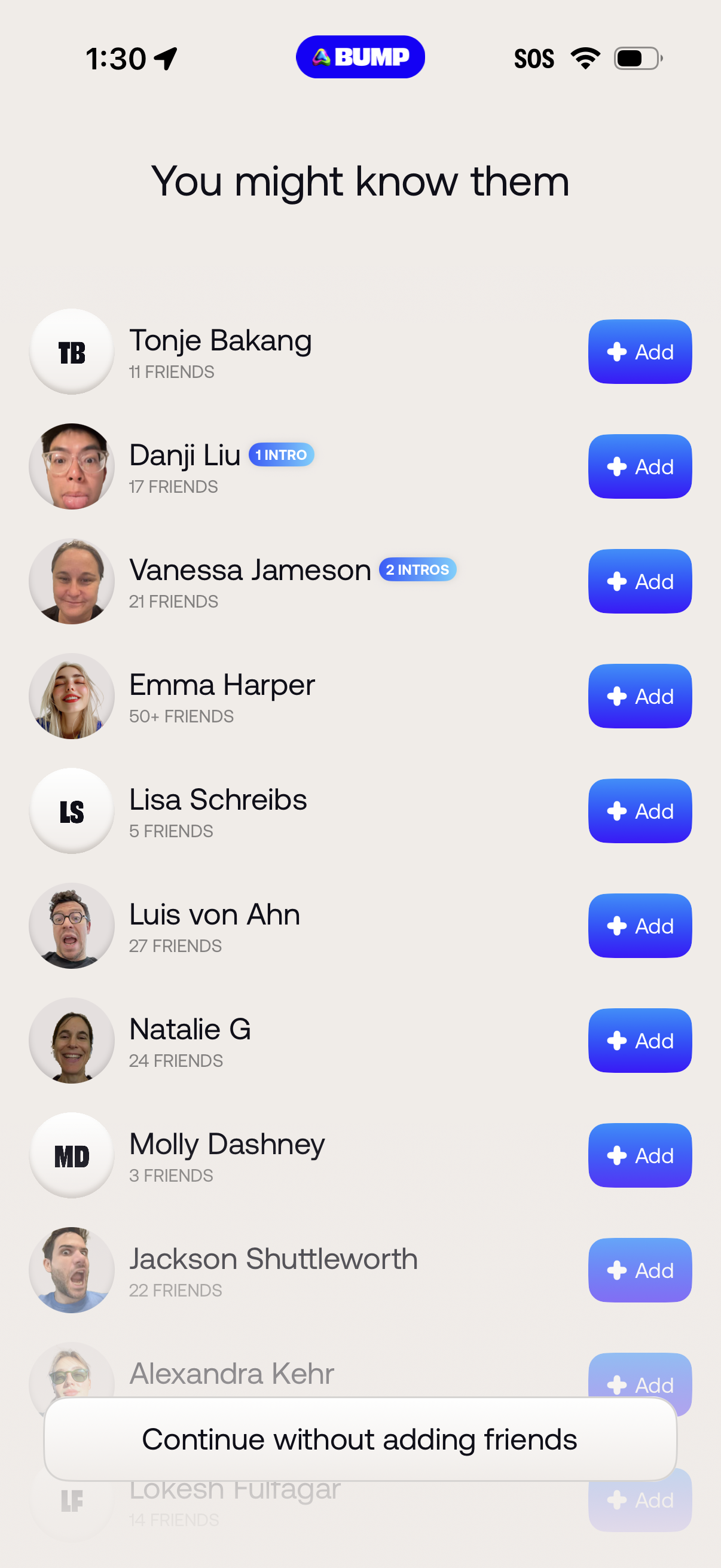bump app screenshot 4