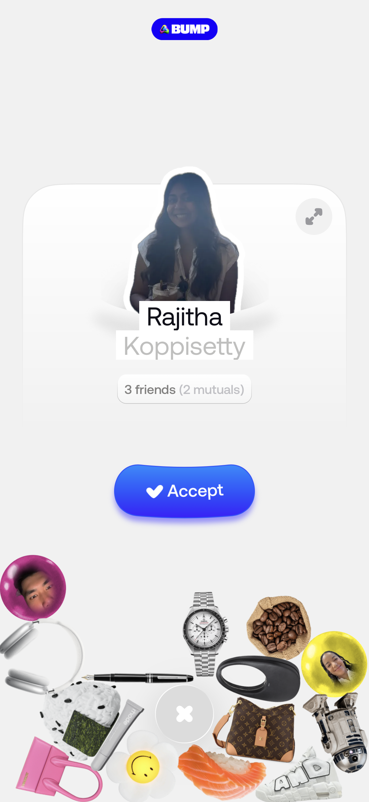 bump app screenshot 1