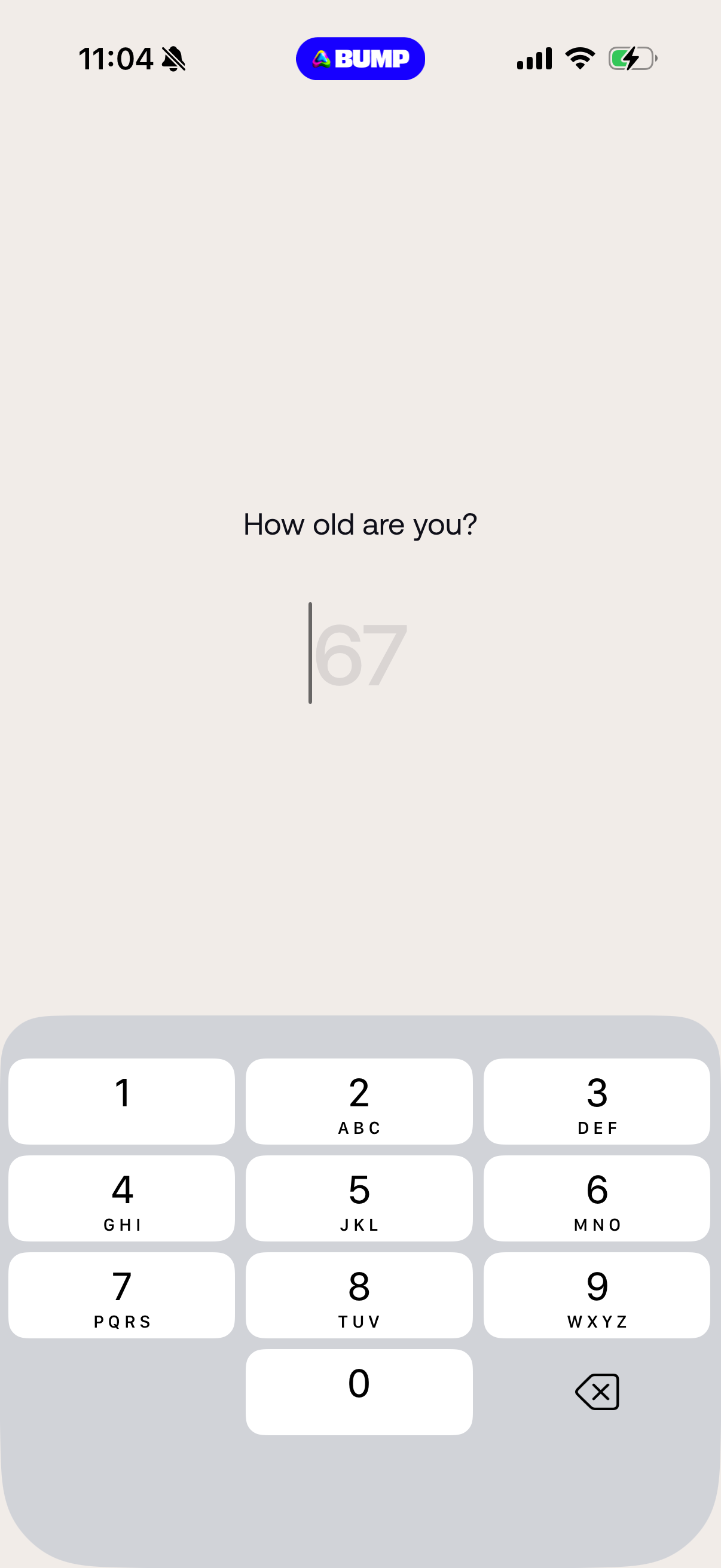 Step 4 of Bump Onboarding