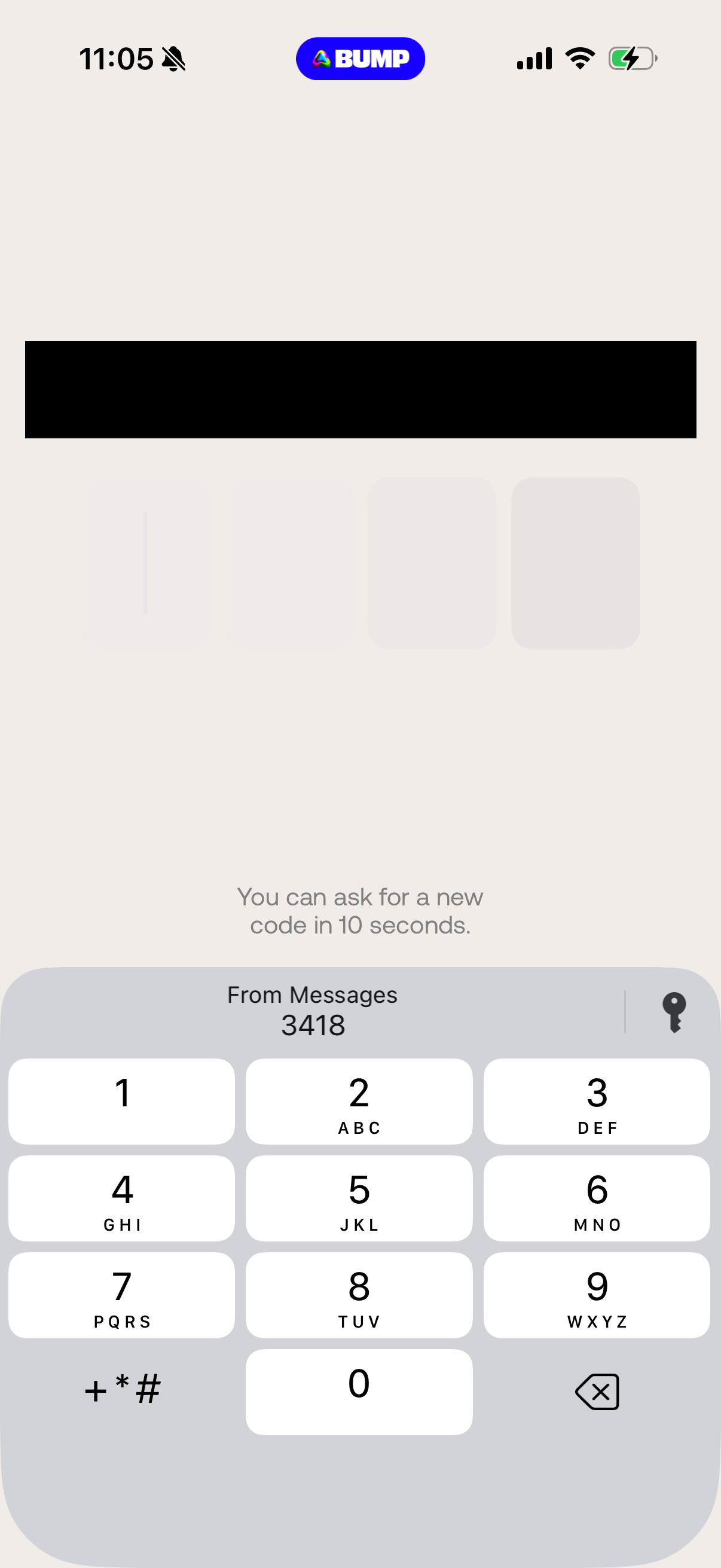 bump screen