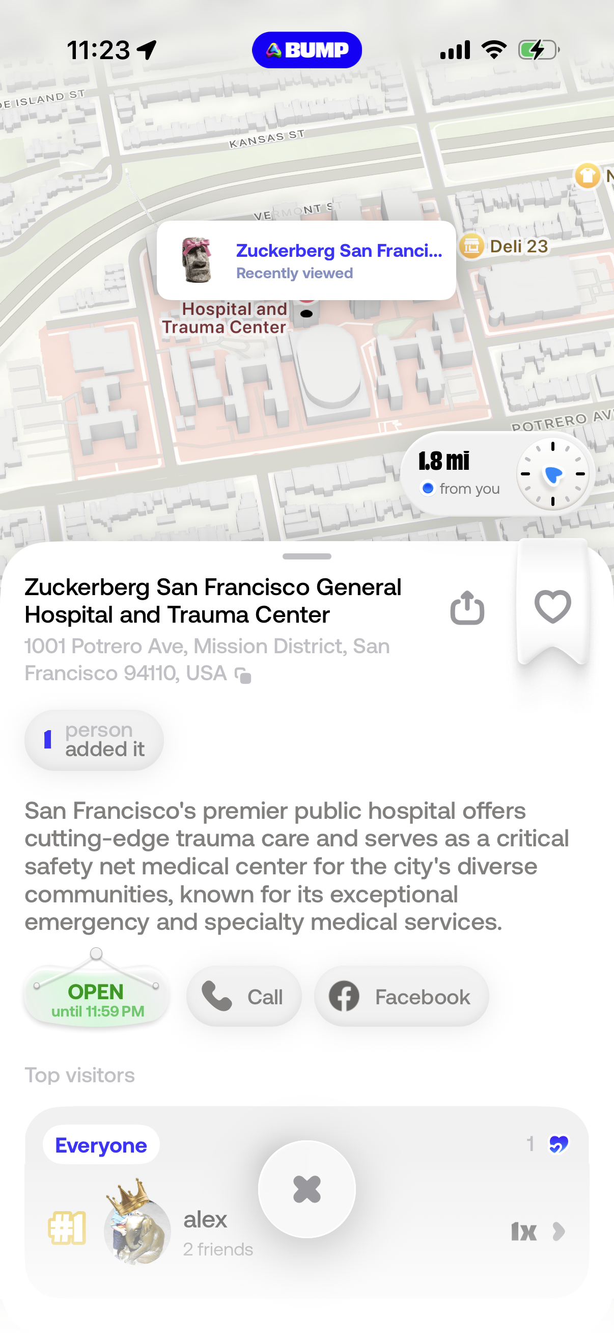 Bump app screenshot 3